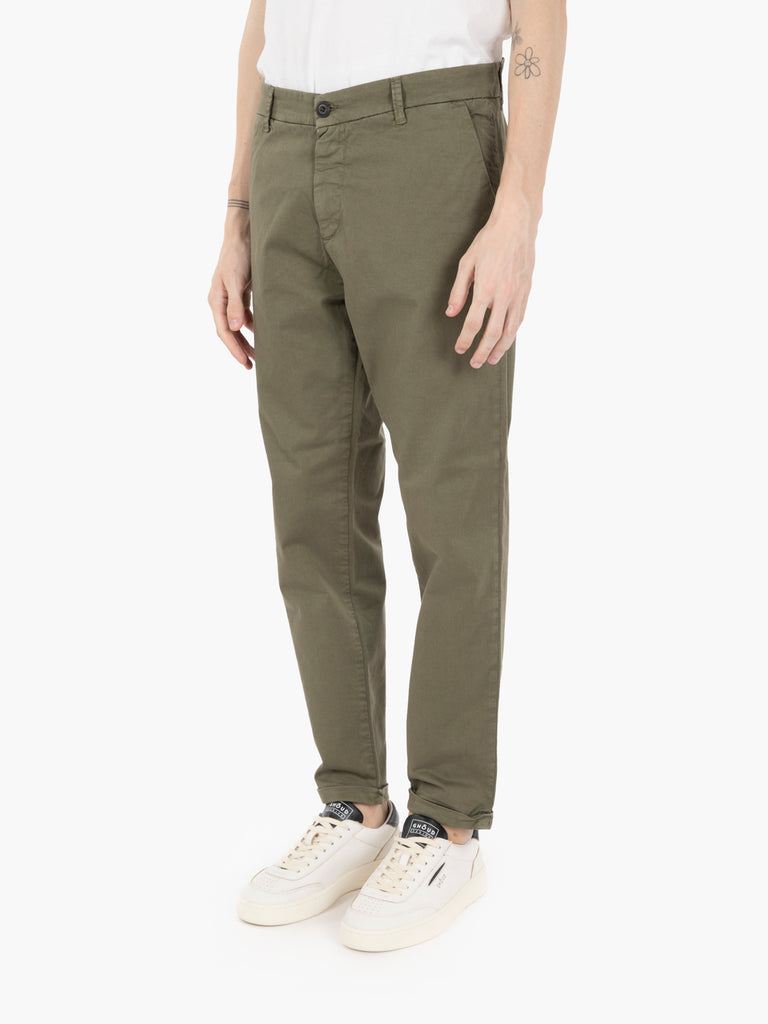 STIMM - Pantalone chino impac verde army