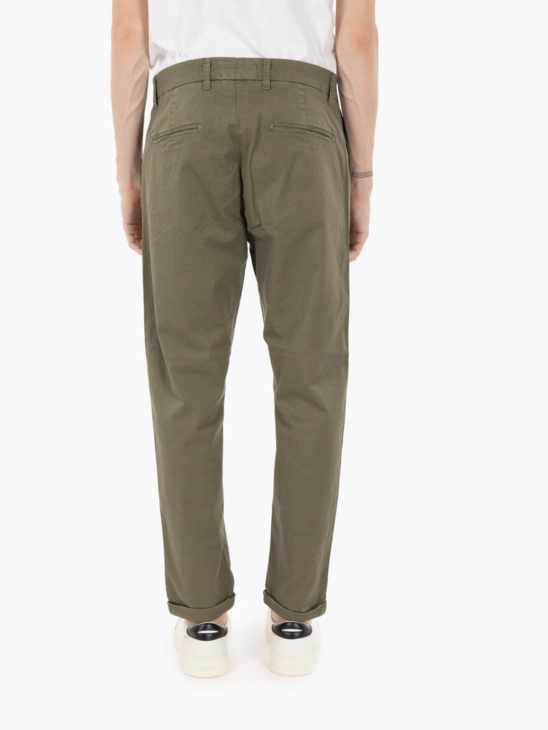STIMM - Pantalone chino impac verde army