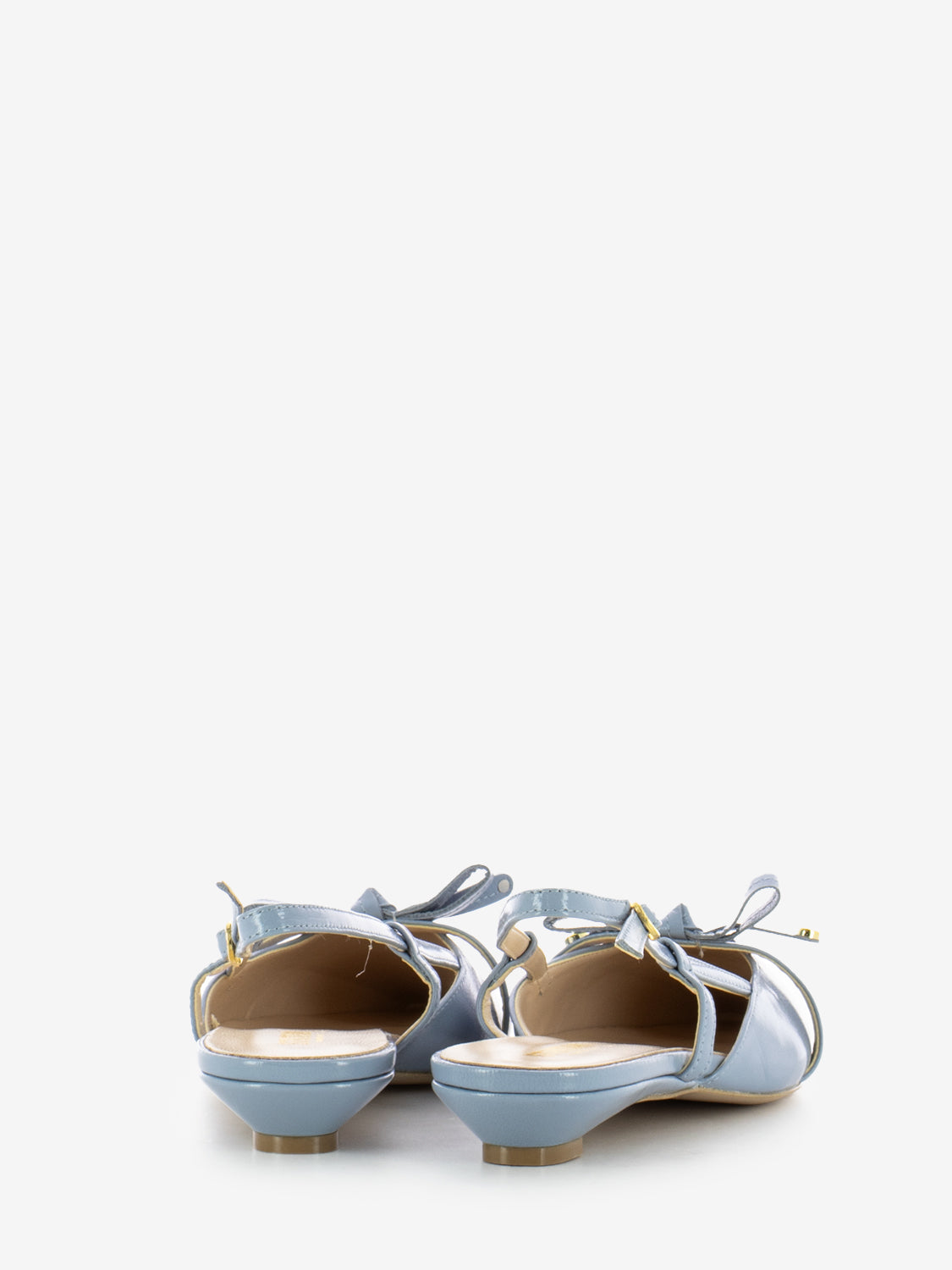 Slingback naplak cielo