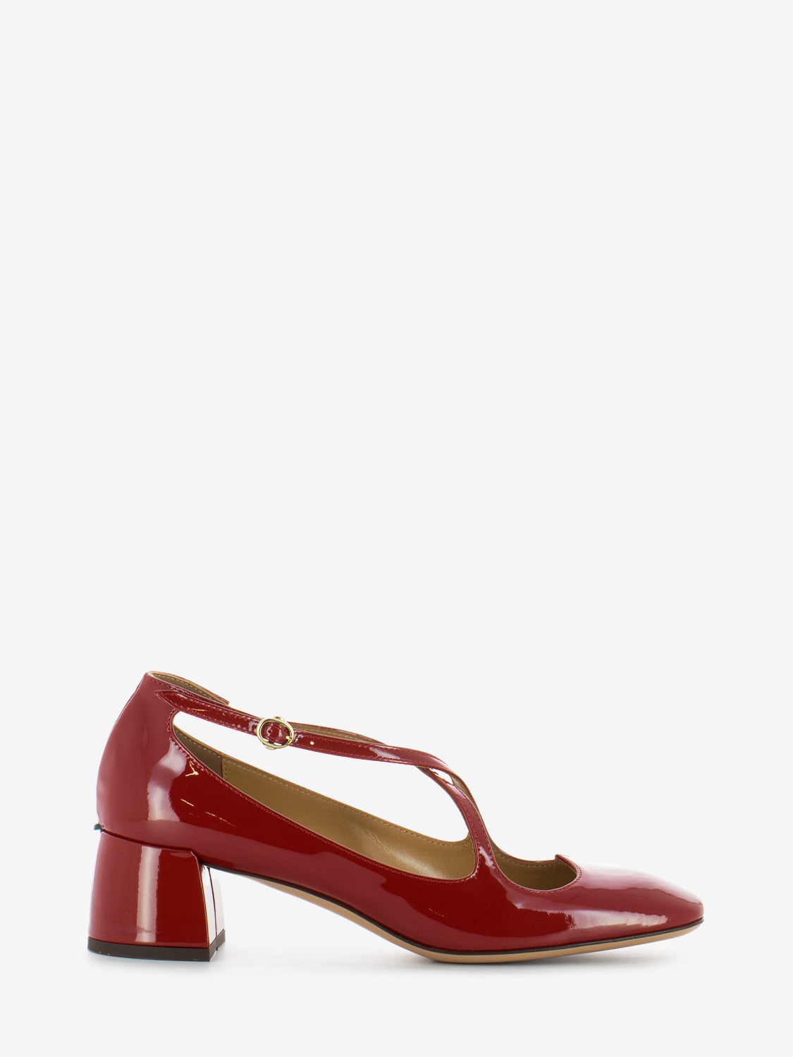 Garnet Cross Strap Shoe