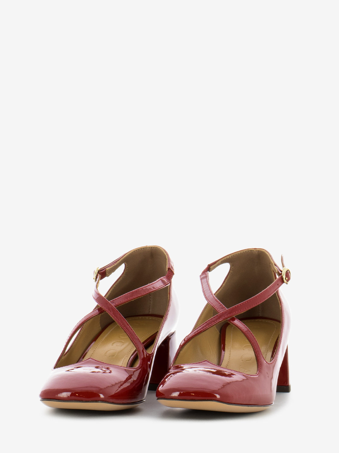 Garnet Cross Strap Shoe