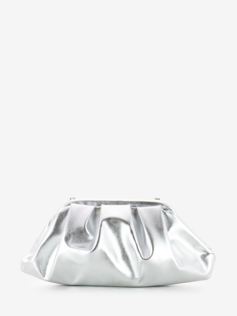 SCARLETT - Pochette con catena metal argento