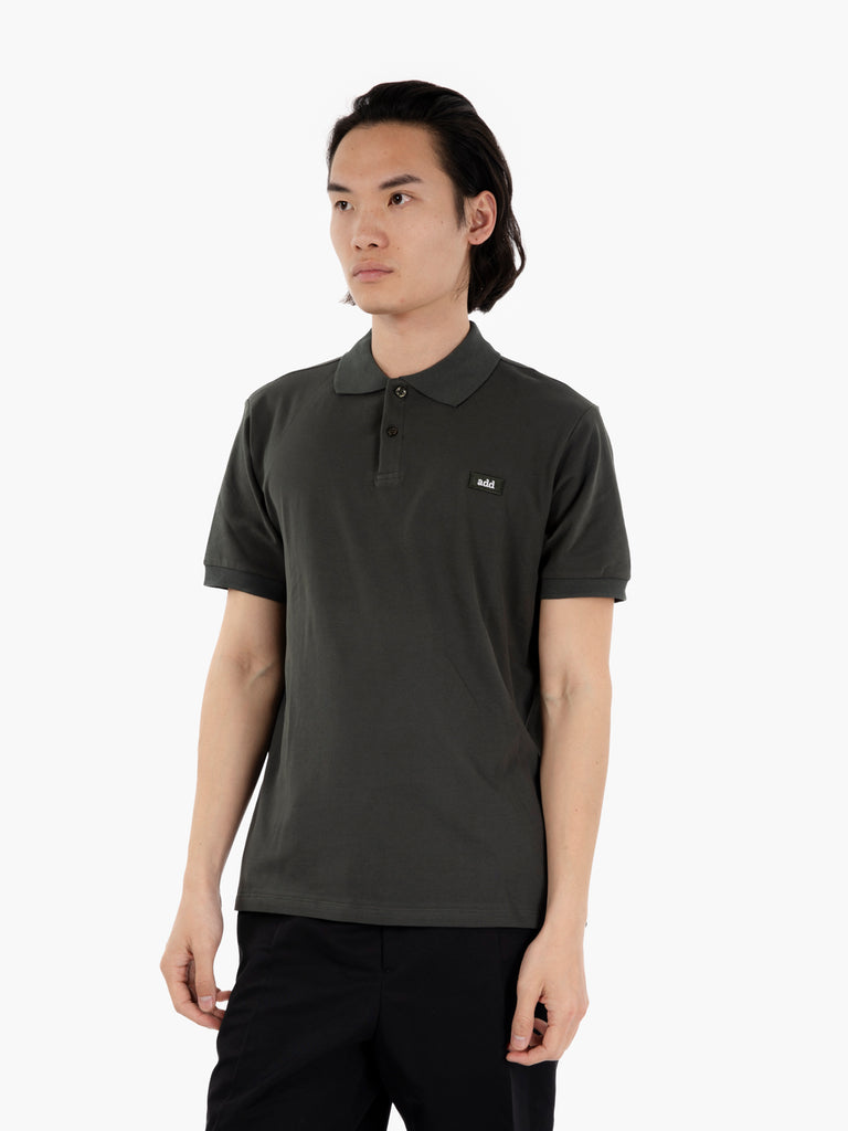 ADD - Polo con targhetta logo verde