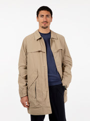 ADHOCONCEPT - Trench double face Japanese beige
