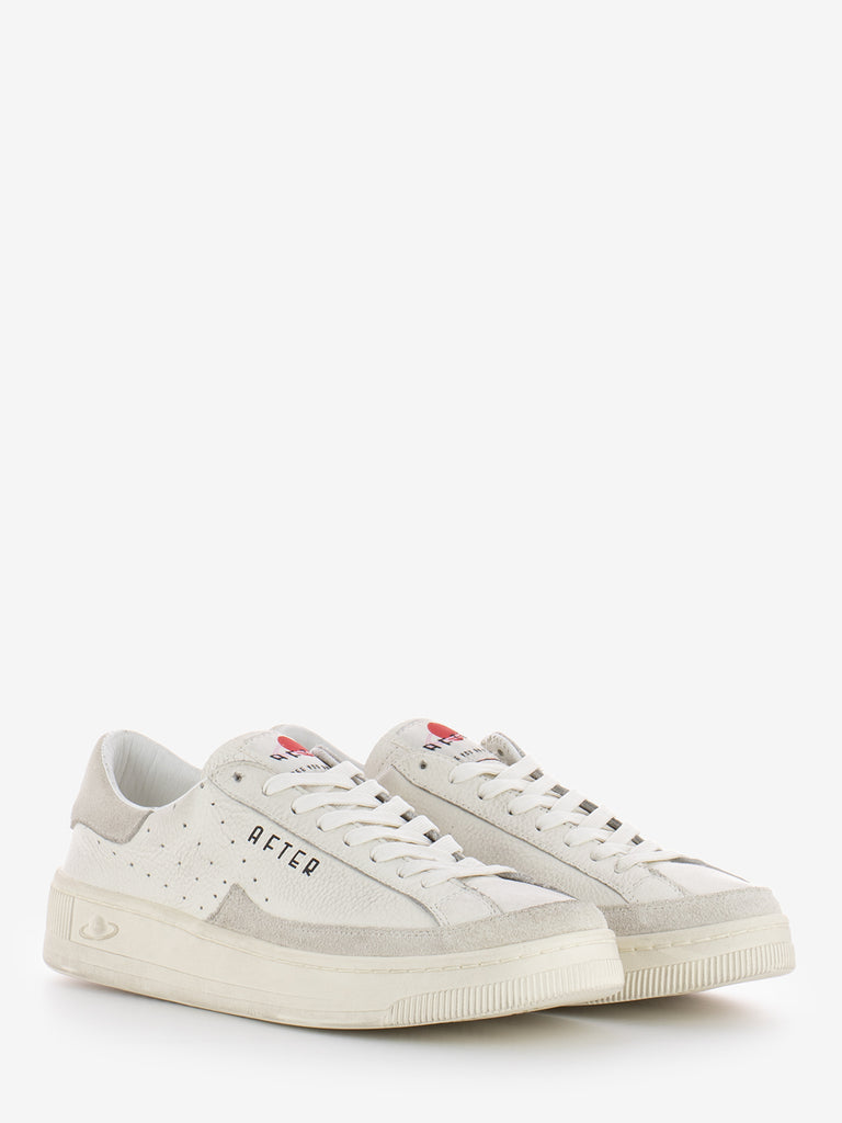 AFTER - Sneakers Saturno basic bicolor ivory / dirty grey