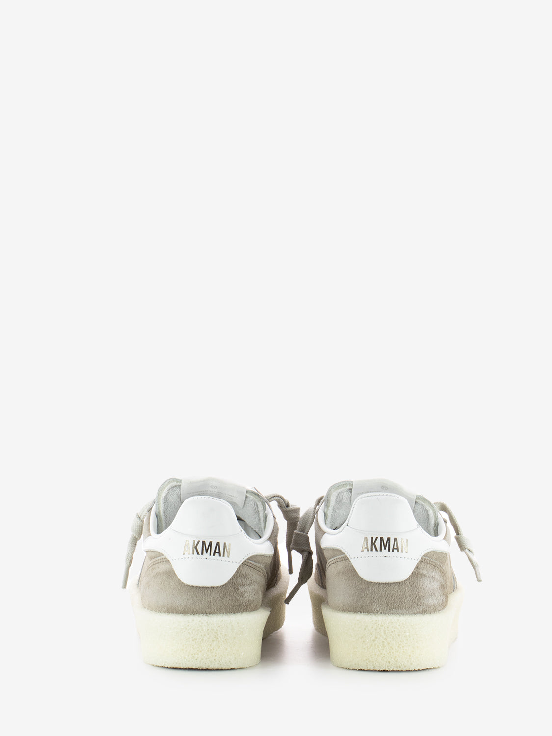 Suede faded calf slate / white
