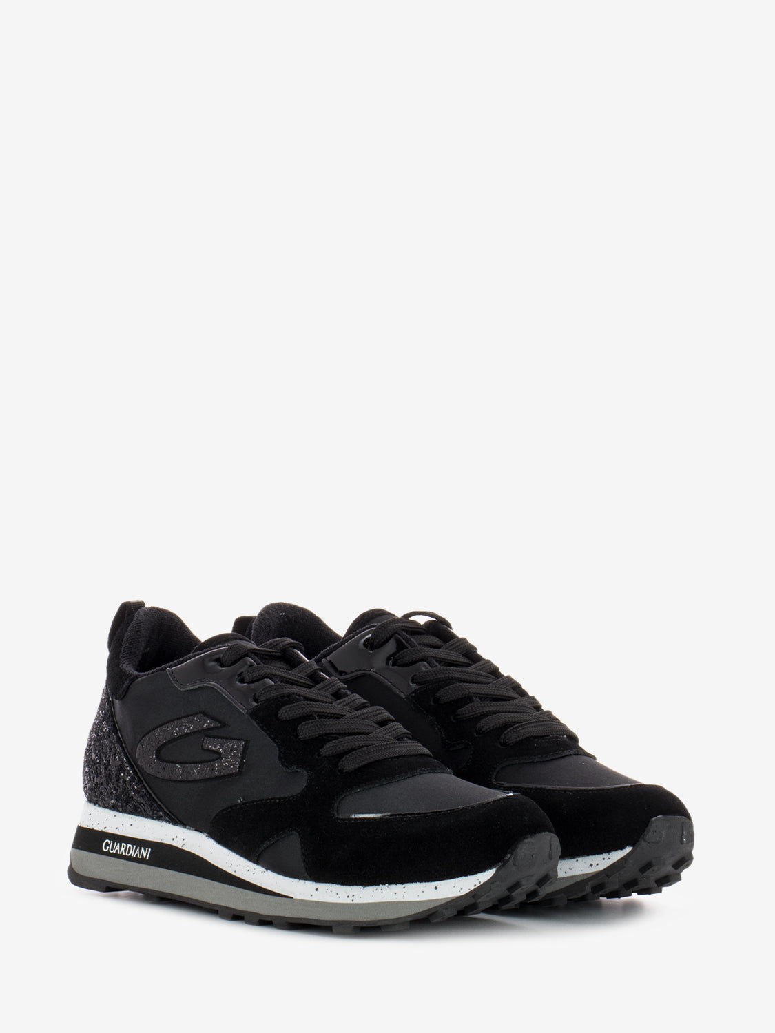 Wen 0153 Low W Leather / Satin Black Sneakers