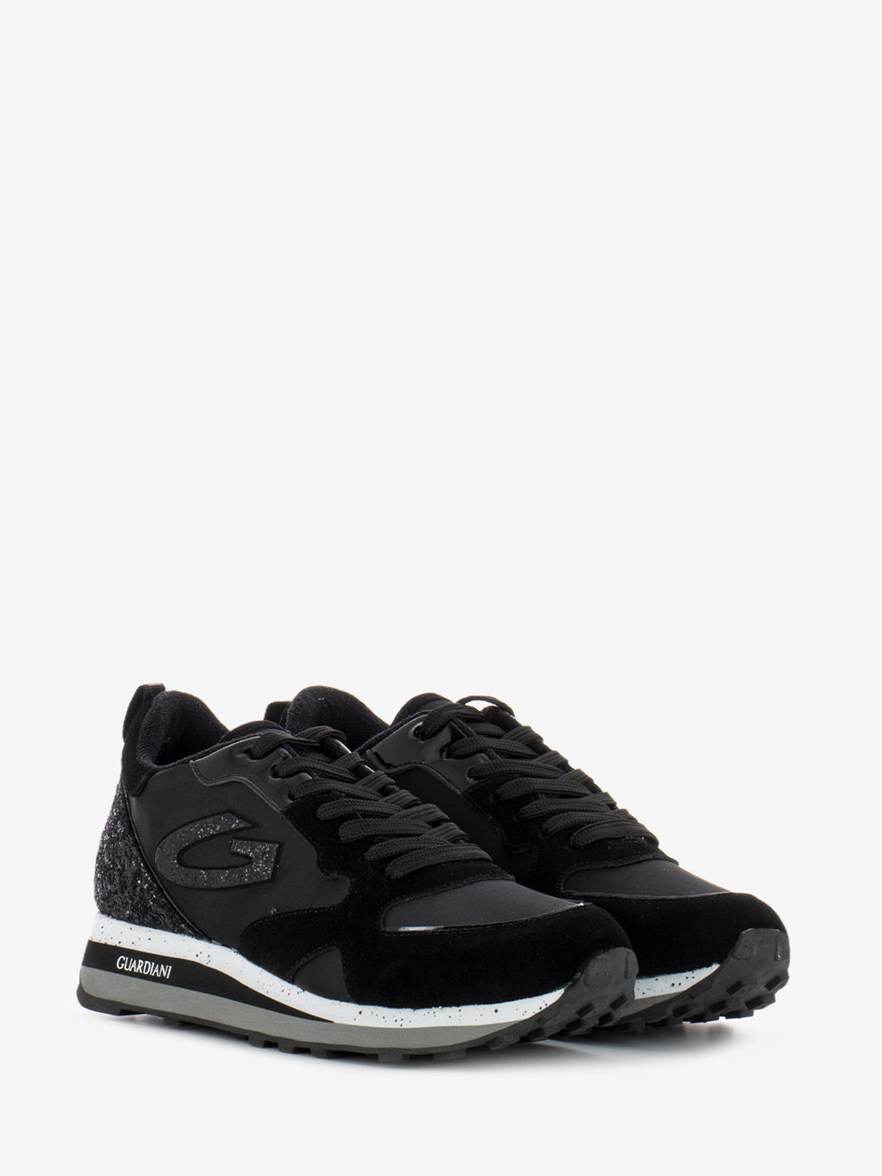 Wen 0153 Low W Leather / Satin Black Sneakers
