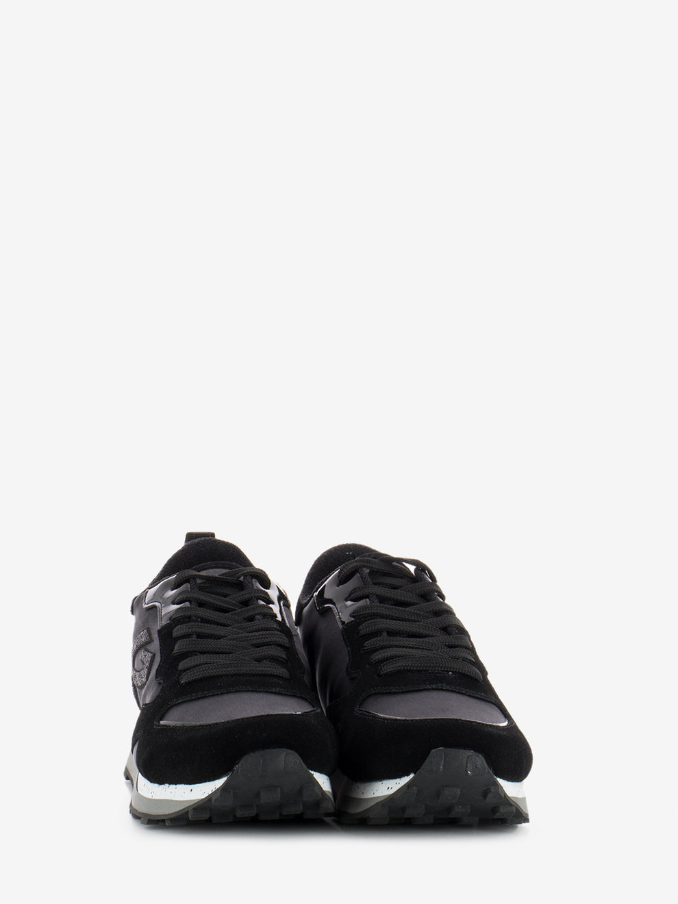 Wen 0153 Low W Leather / Satin Black Sneakers