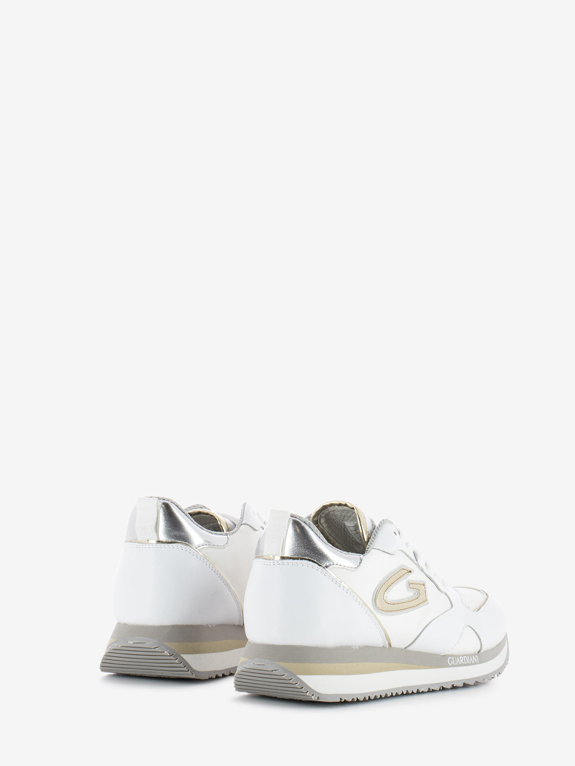 Wen 3100 low white / silver sneakers