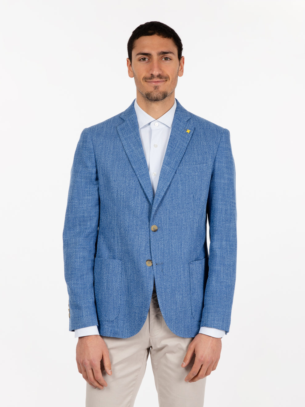 Blue cotton jacket