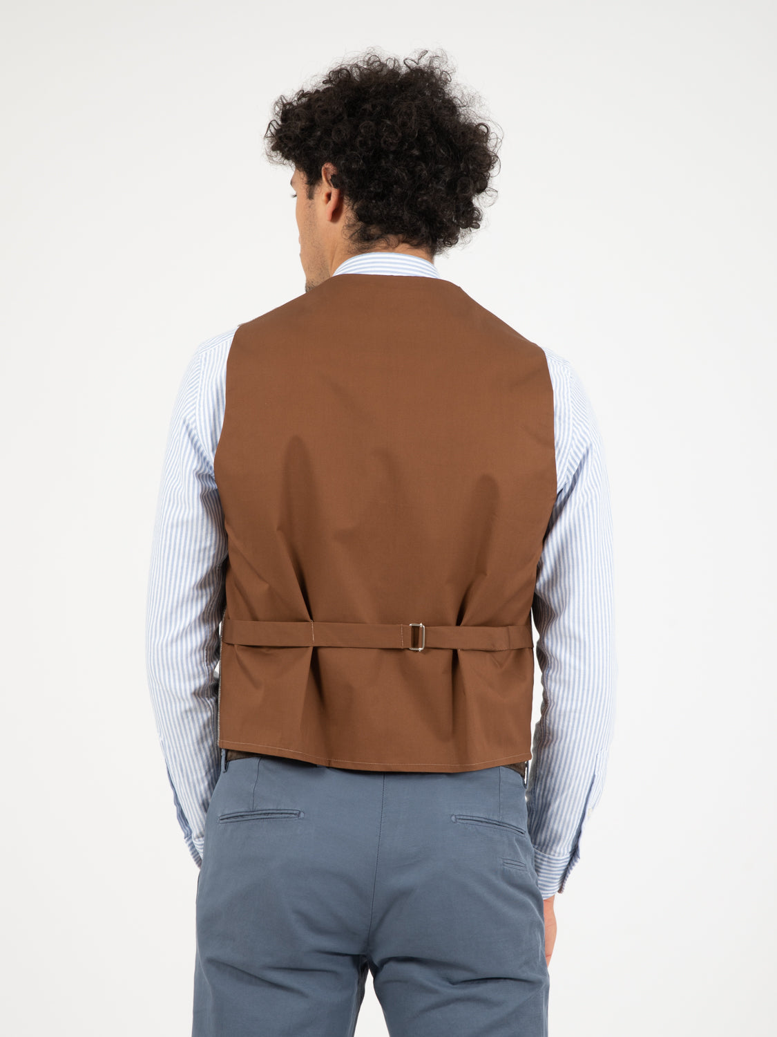 Gilet microfantasia moro