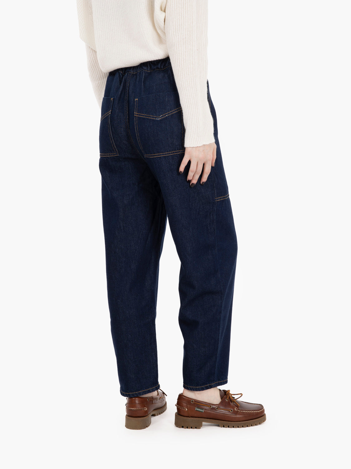 Jeans baloon blu denim