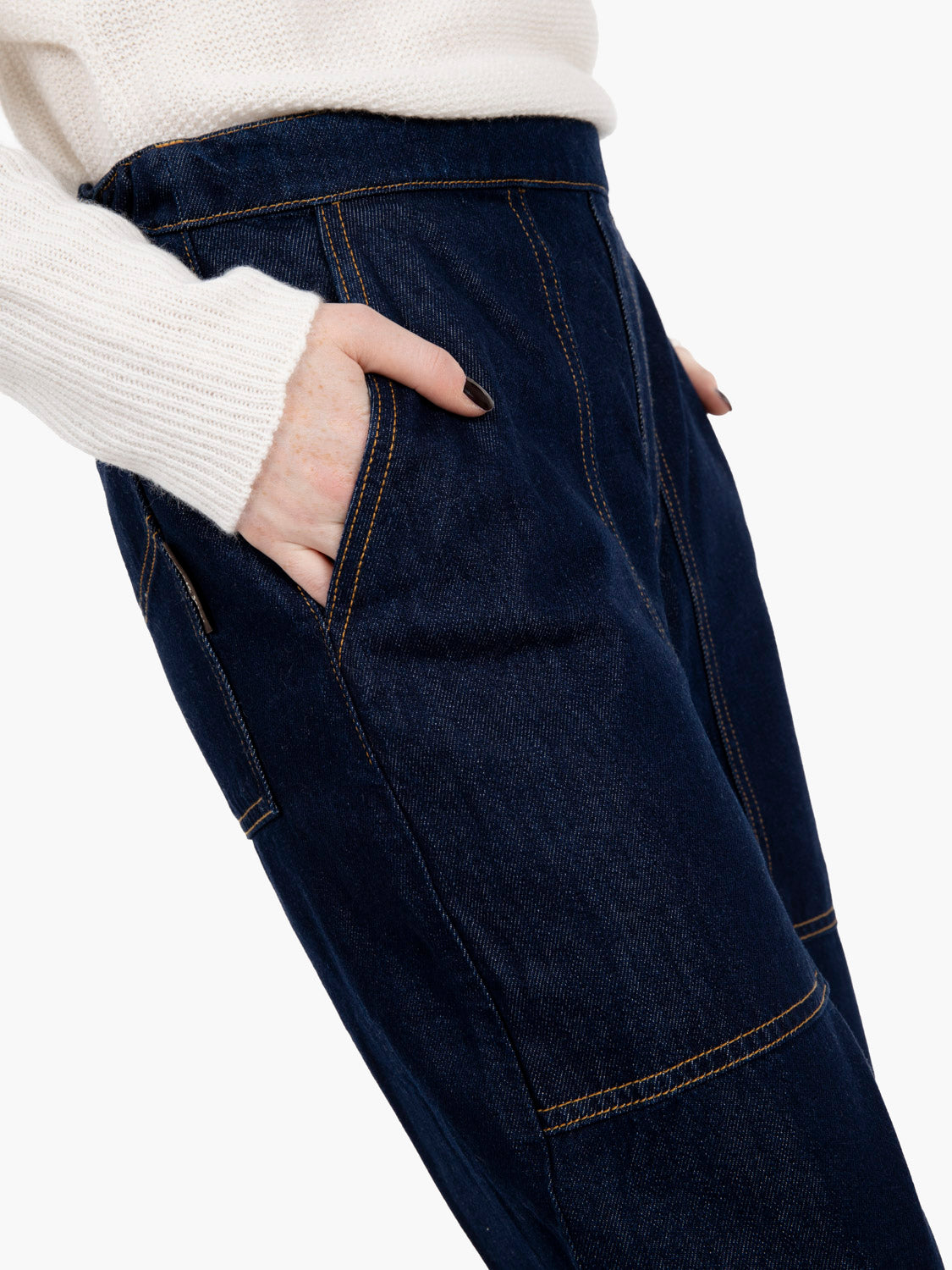Jeans baloon blu denim