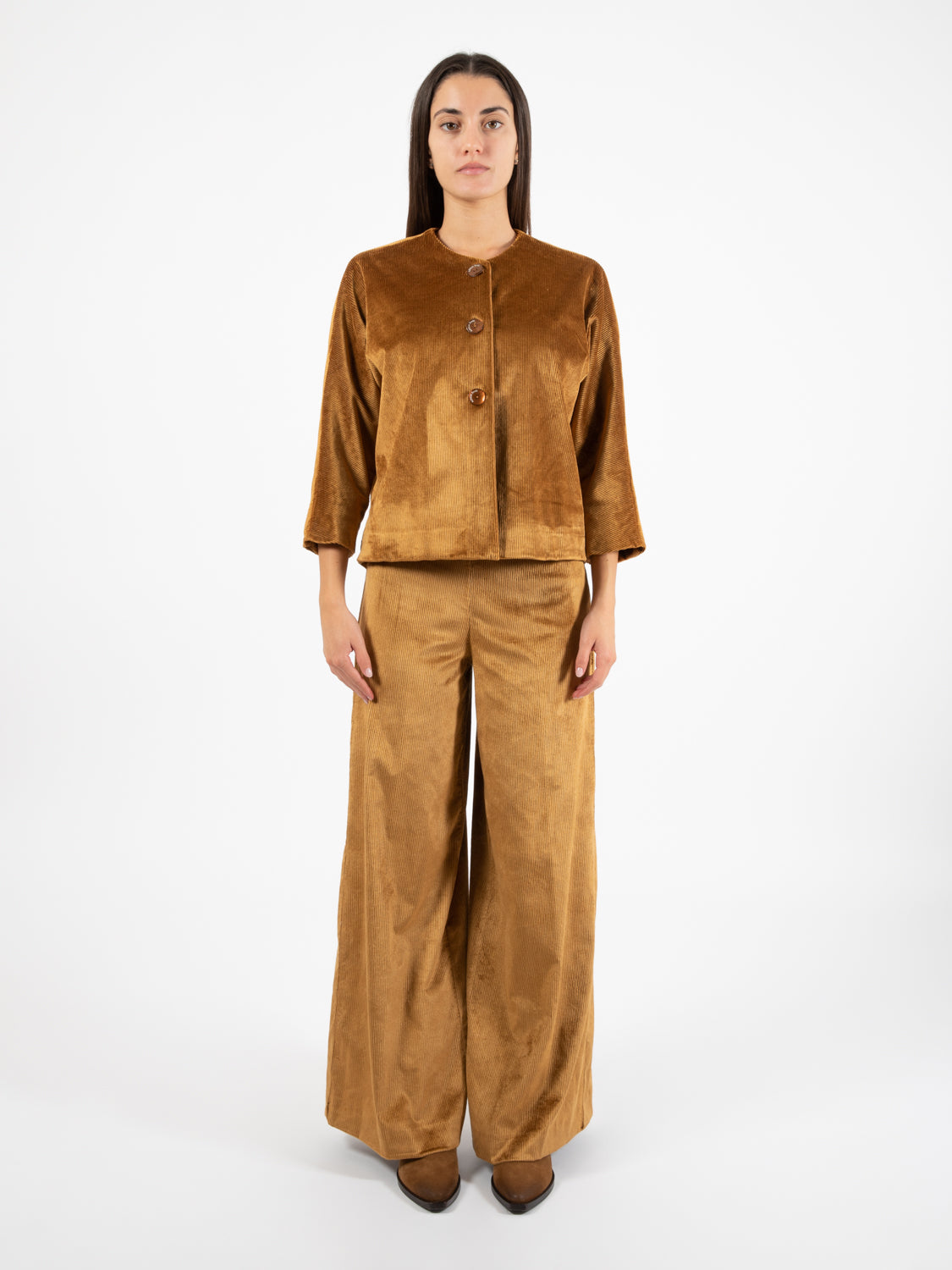 Amber Velvet Trousers