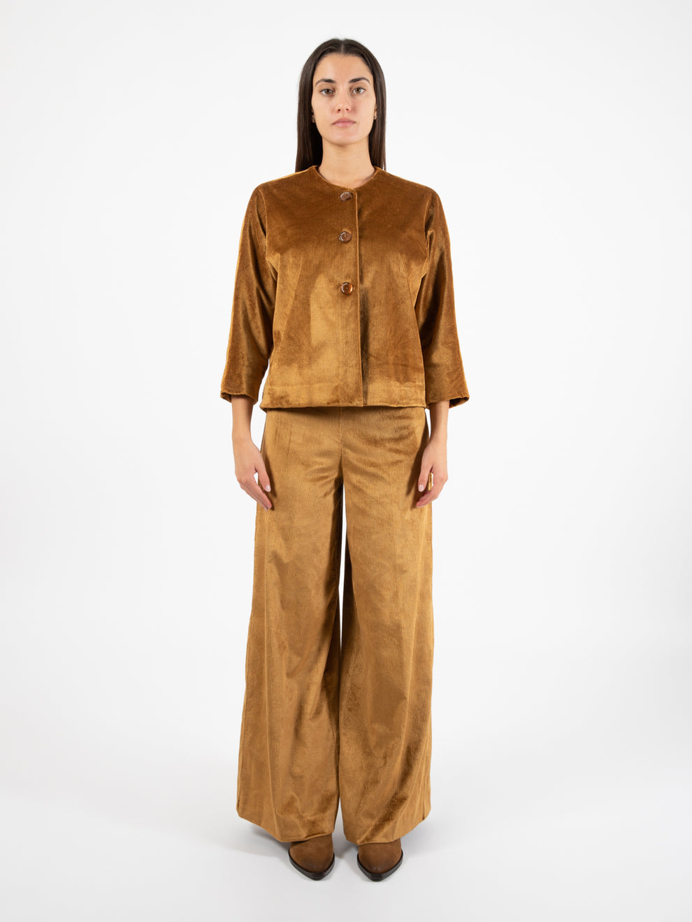 Amber Velvet Trousers
