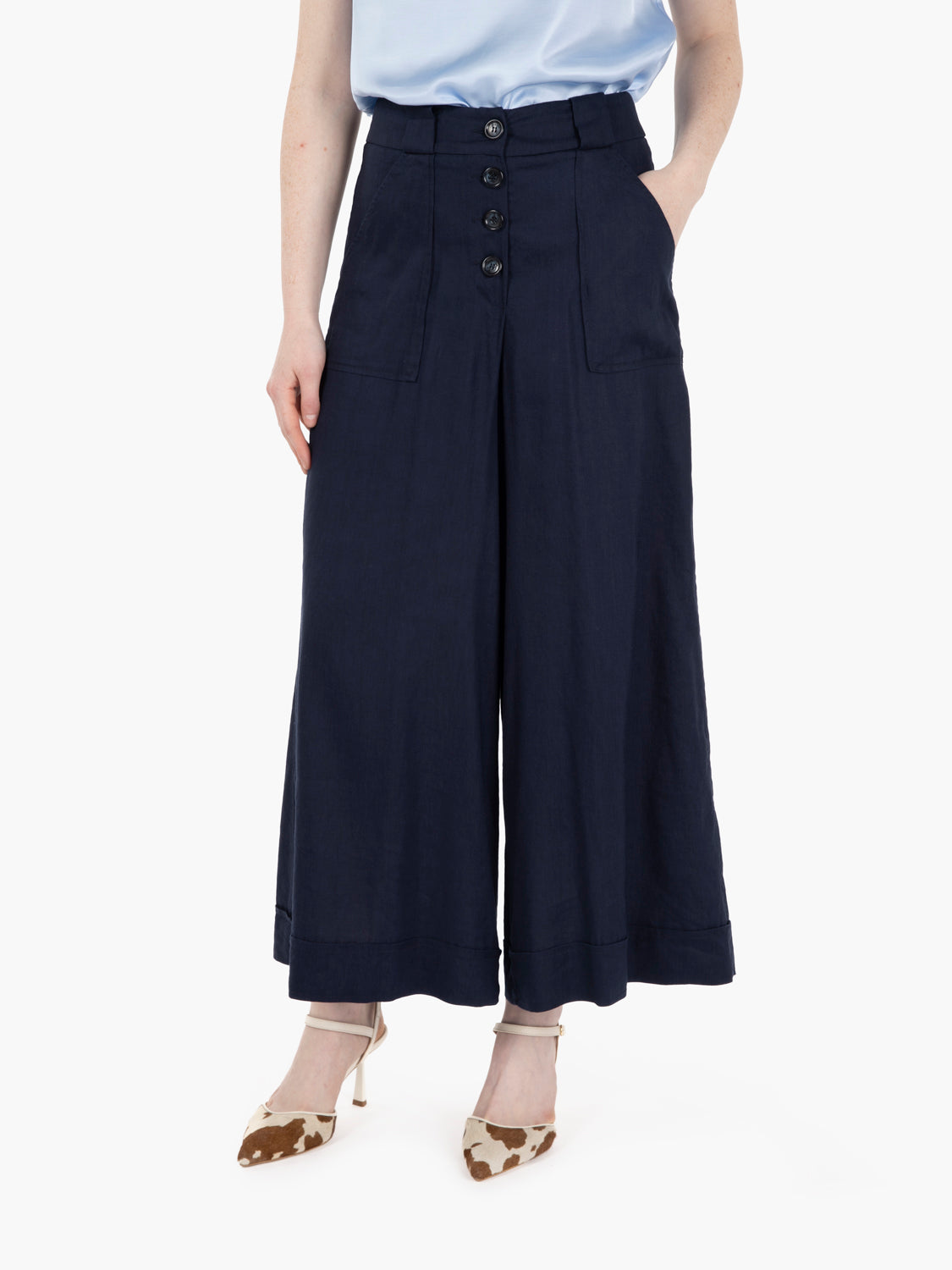 Midnight palazzo pants