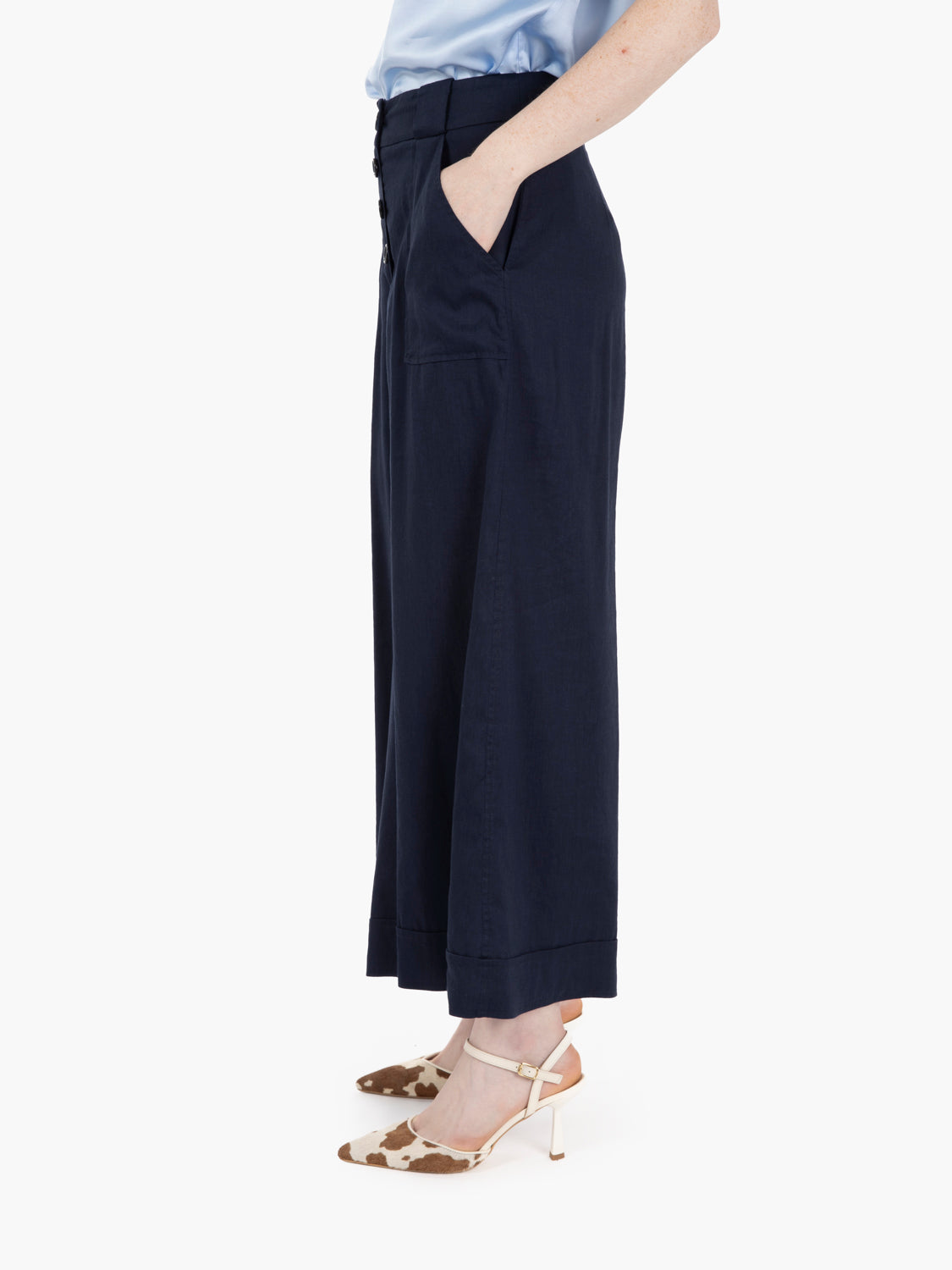 Midnight palazzo pants