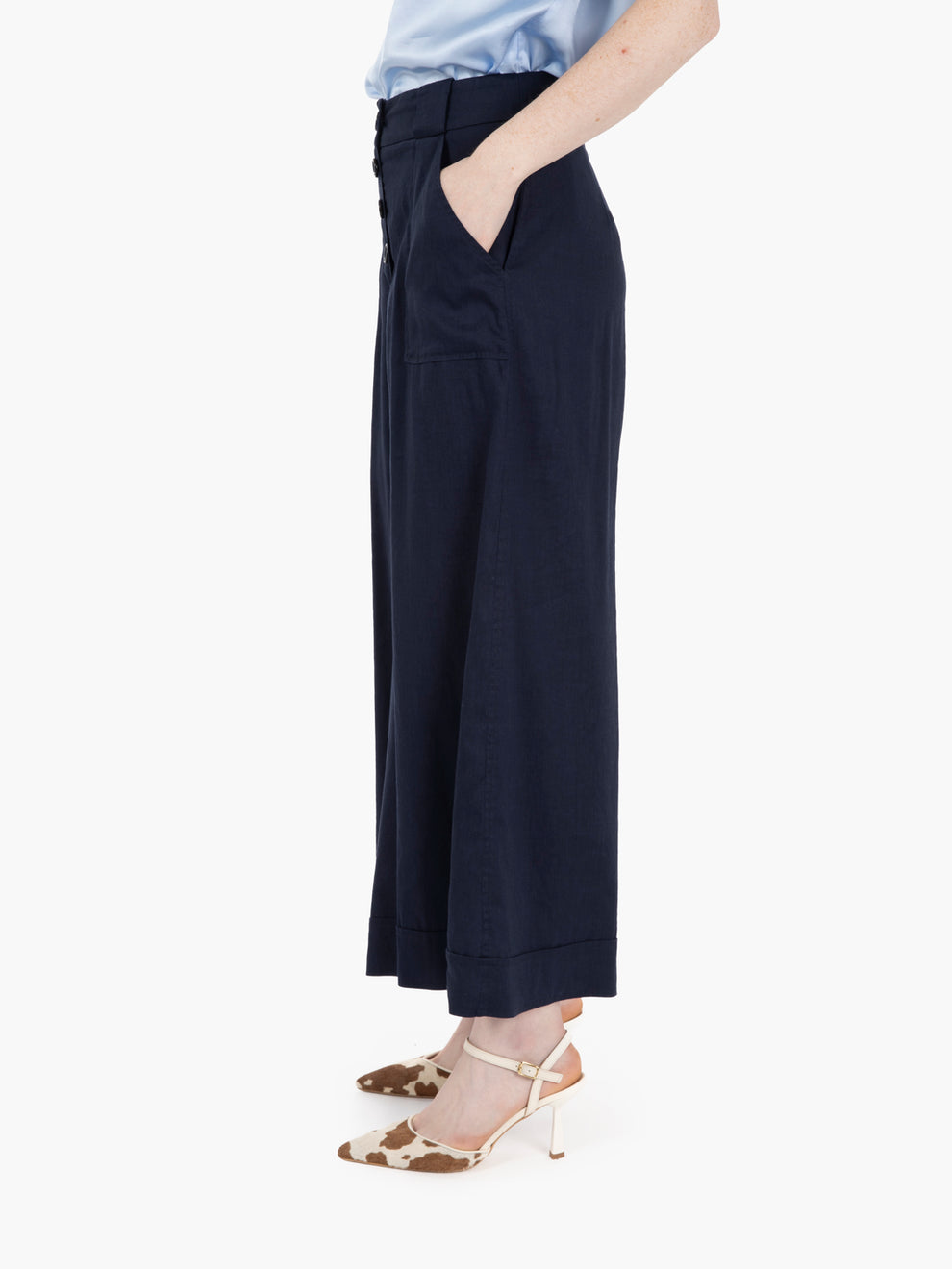 Midnight palazzo pants