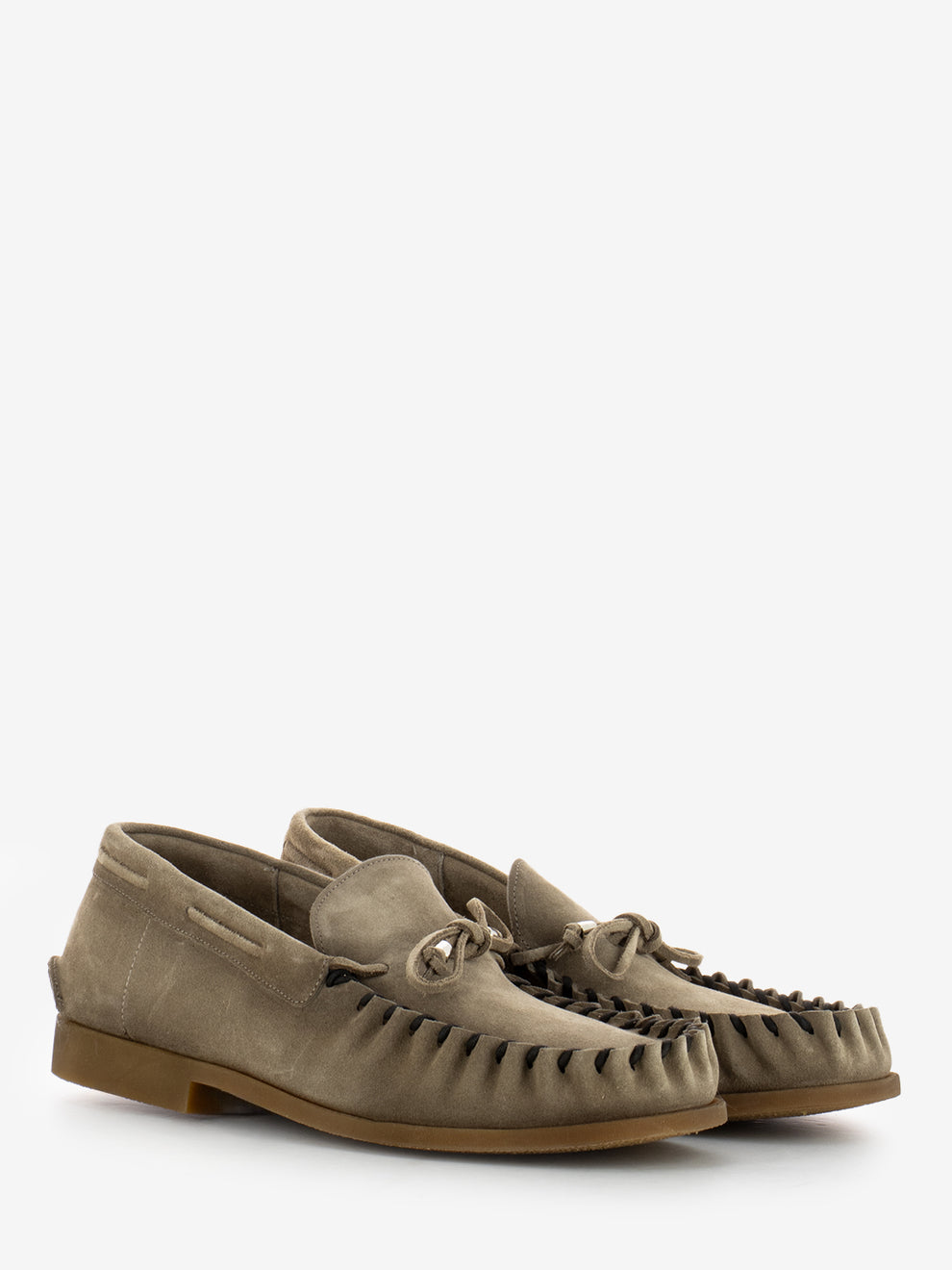 Antelope Suede Moccasins