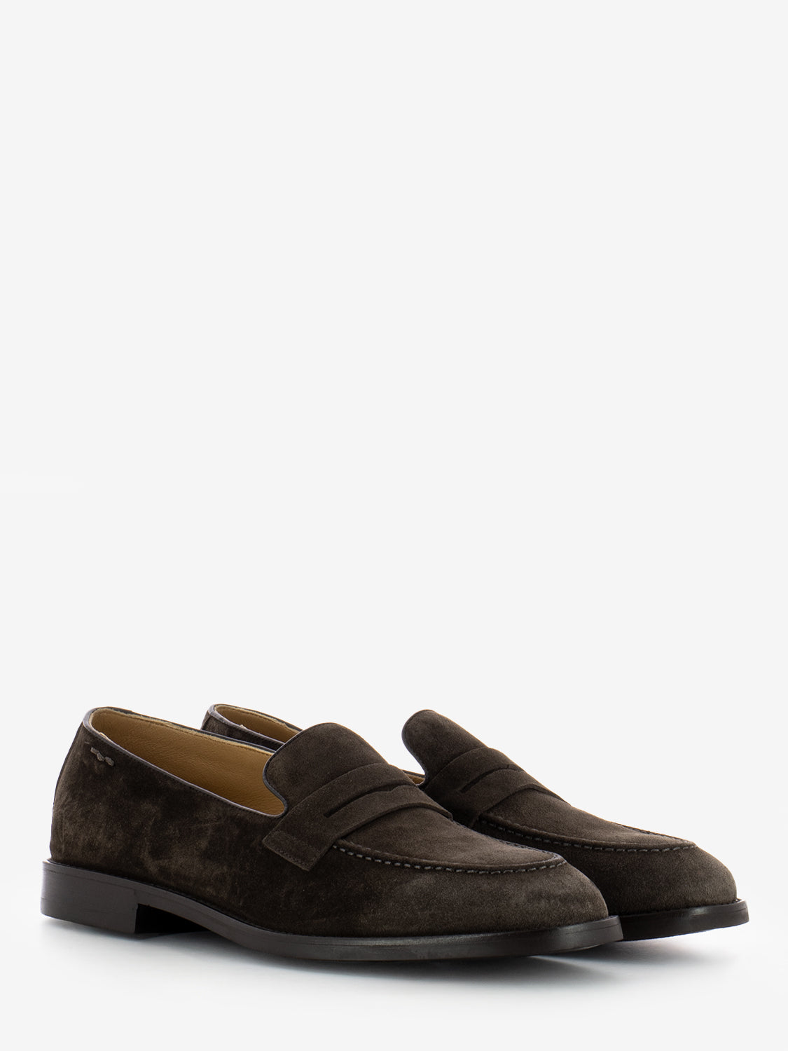 Brown Suede Loafers