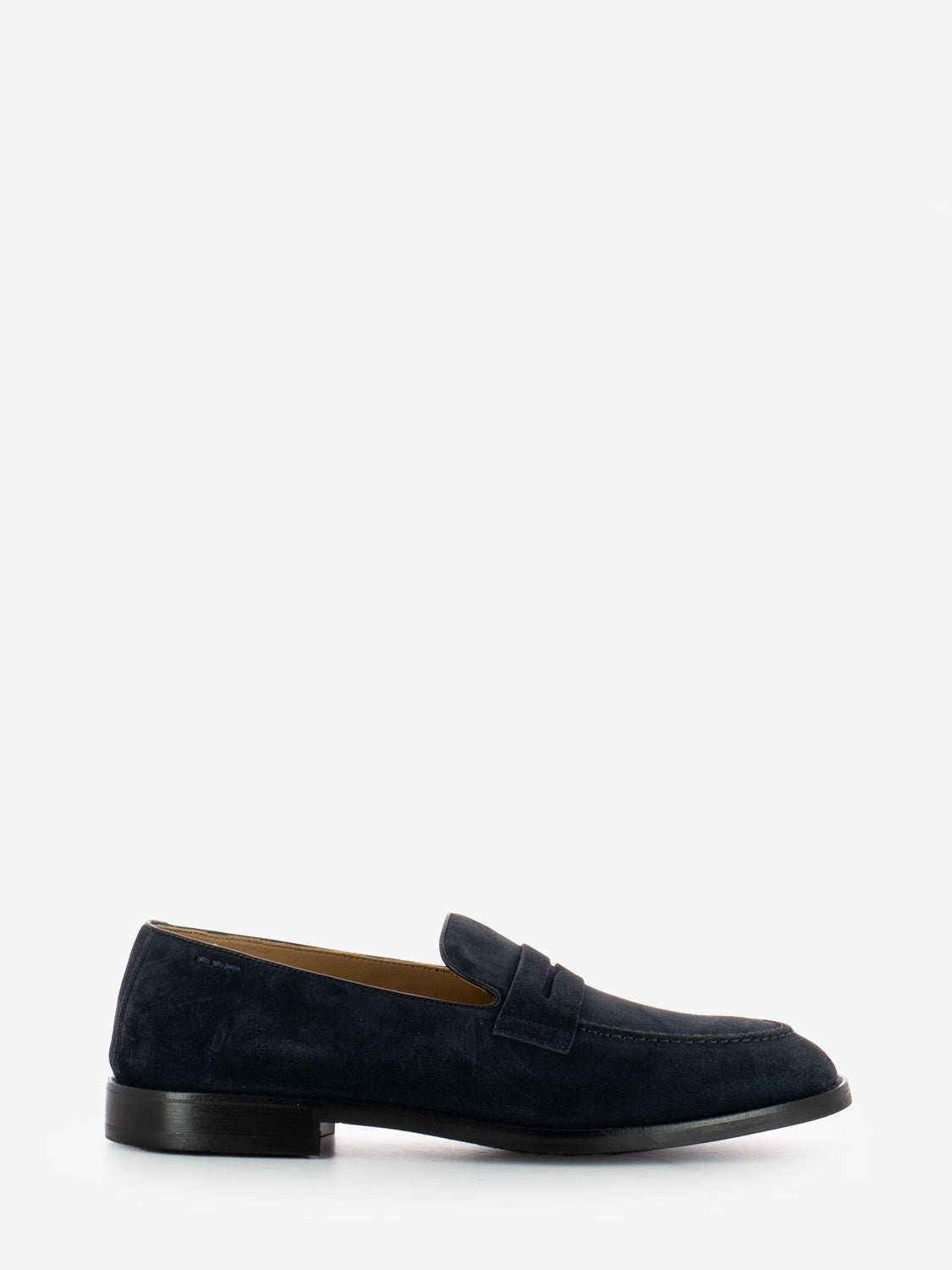 Tempesta Moccasins in Blue Suede