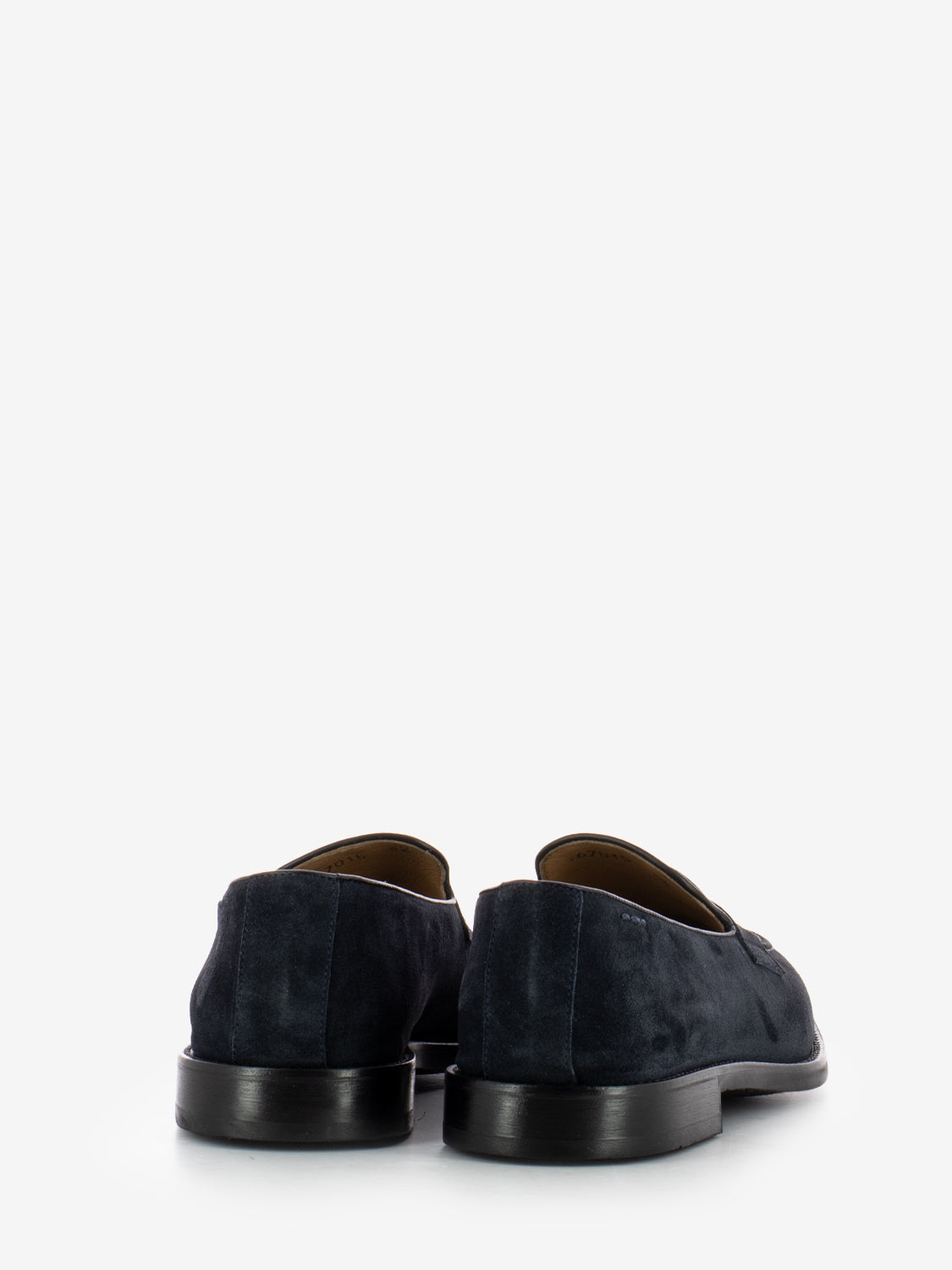 Tempesta Moccasins in Blue Suede