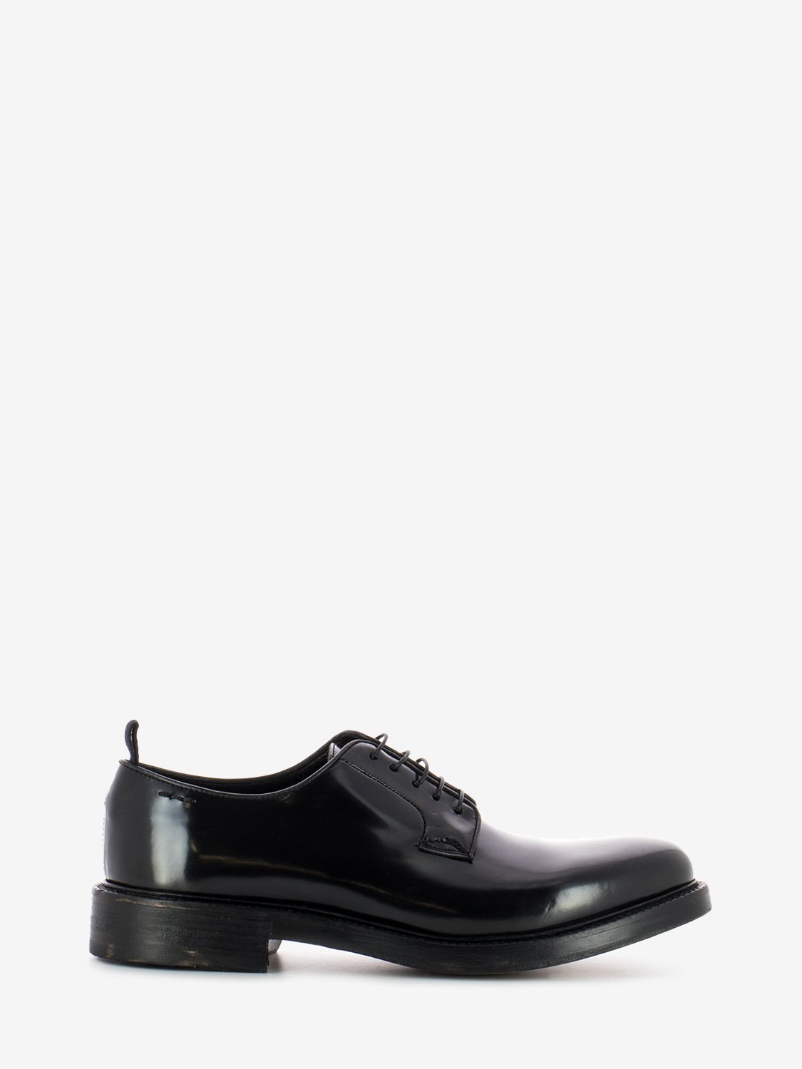 Scarpa derby in pelle nero