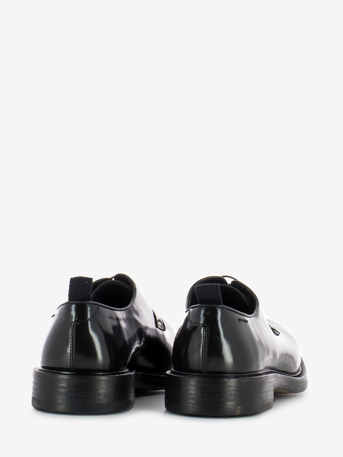 Scarpa derby in pelle nero