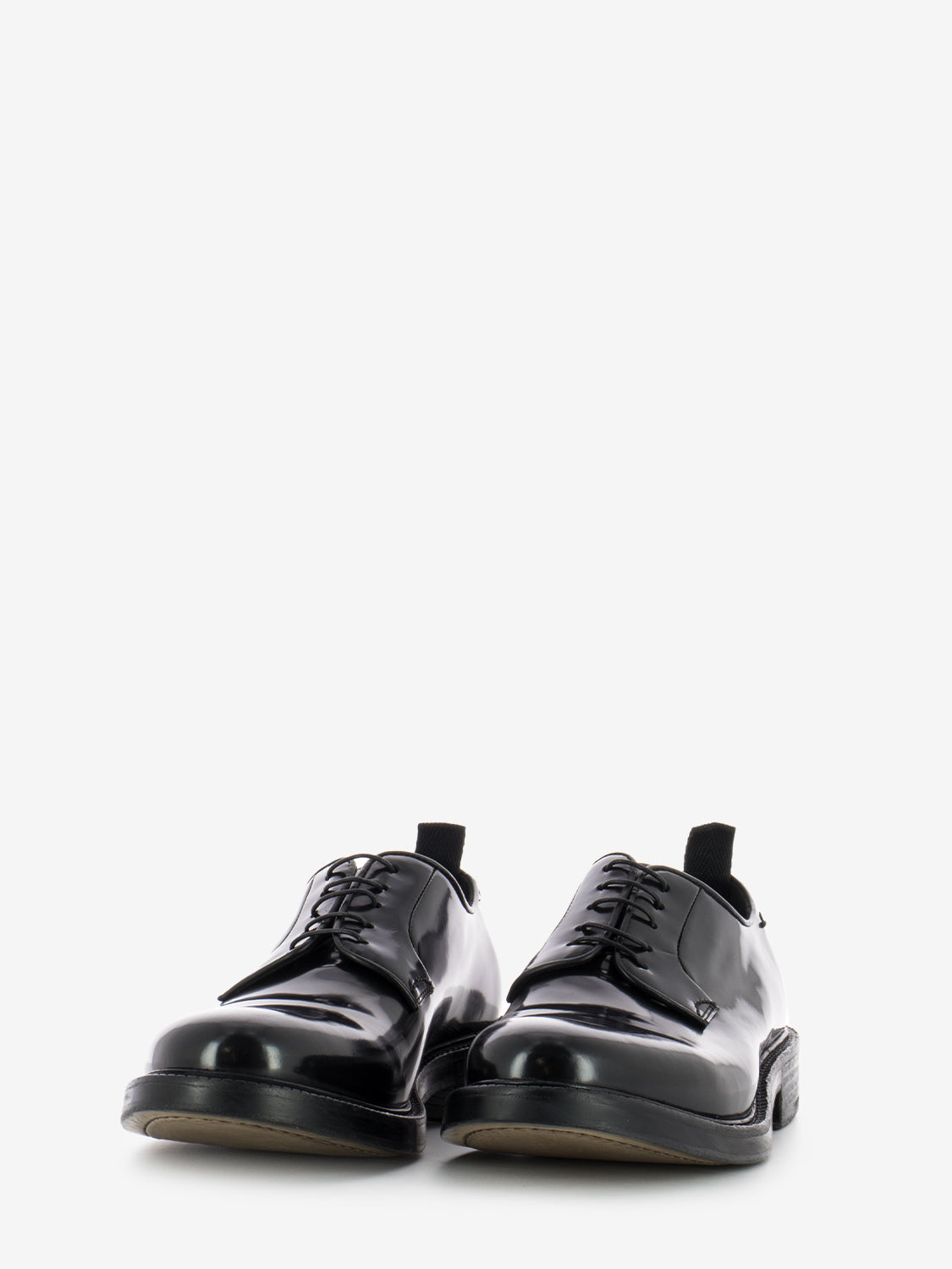 Scarpa derby in pelle nero