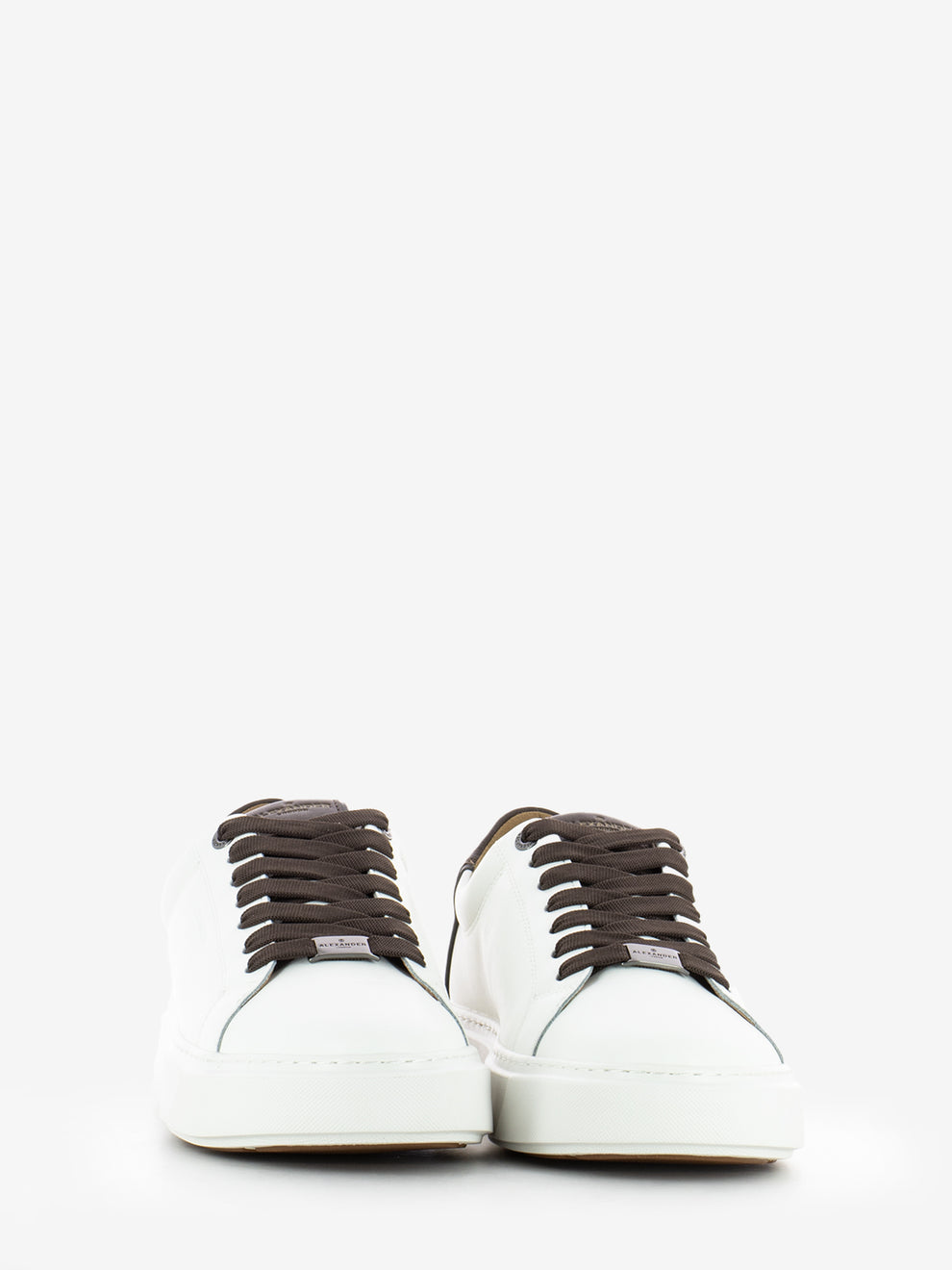 London M white / dark brown