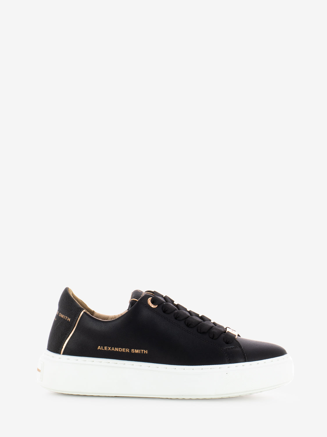 Sneakers London black / glitter