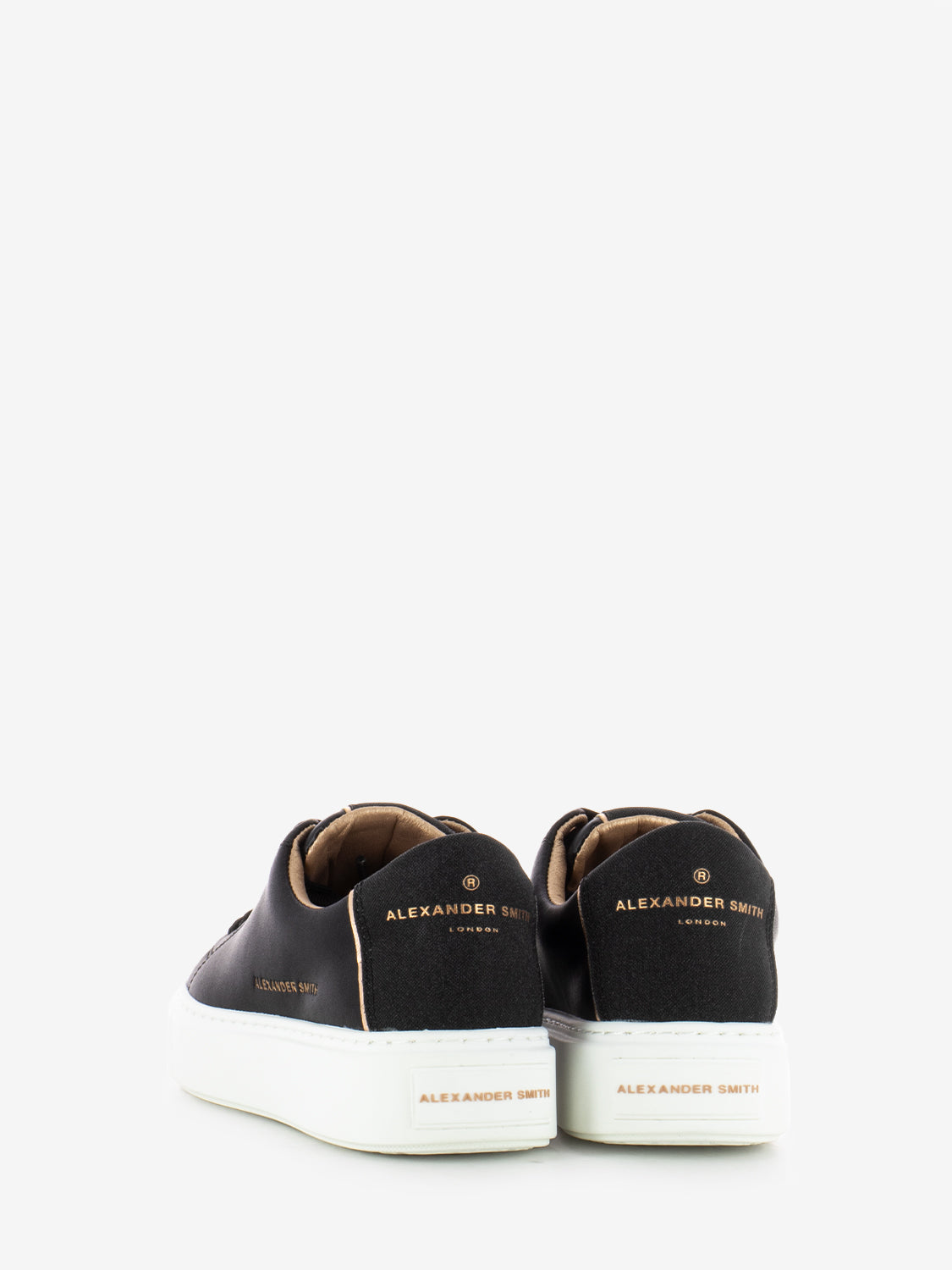 Sneakers London black / glitter