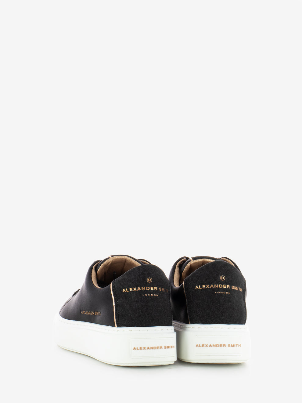 Sneakers London black / glitter