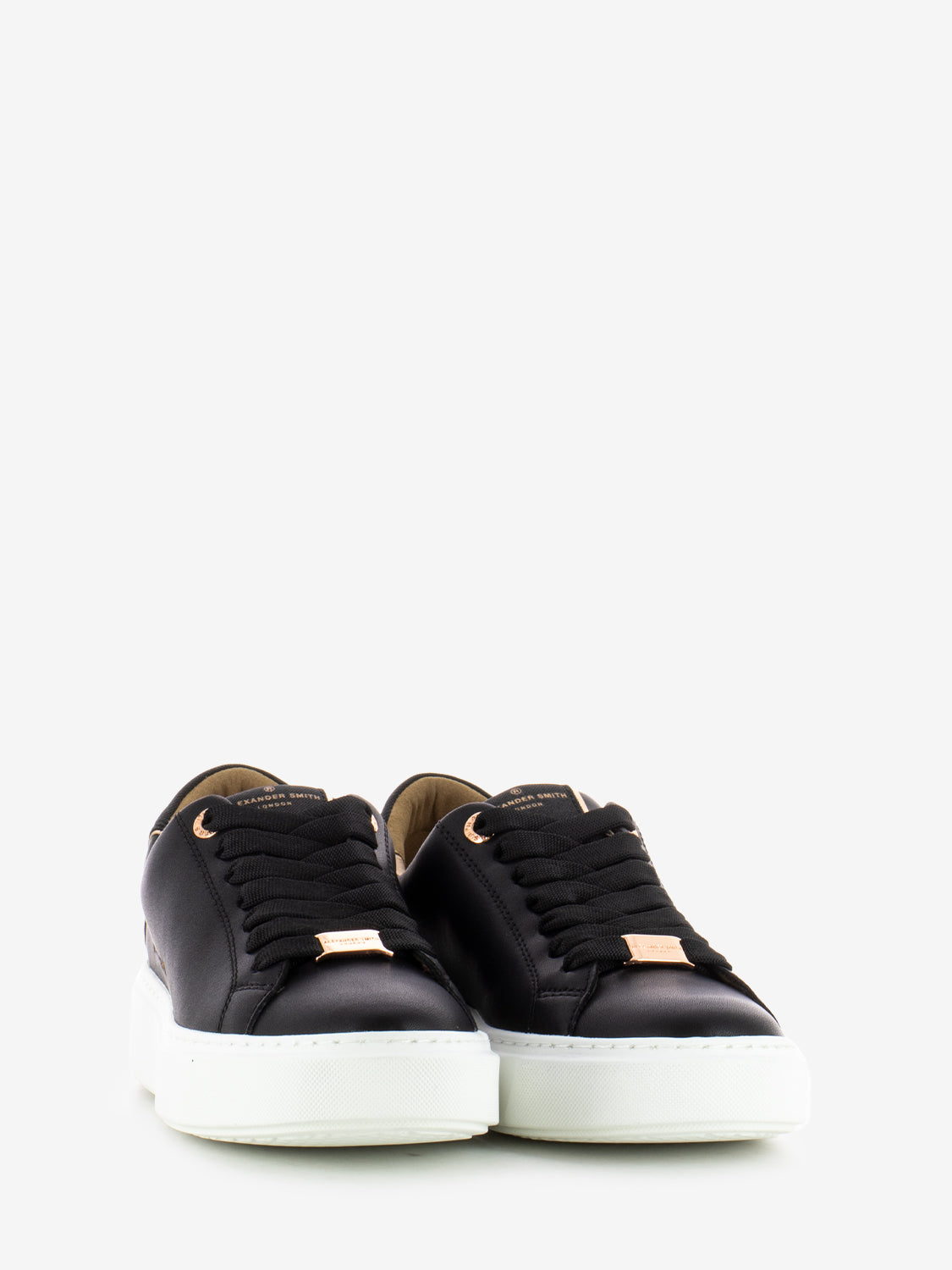 Sneakers London black / glitter