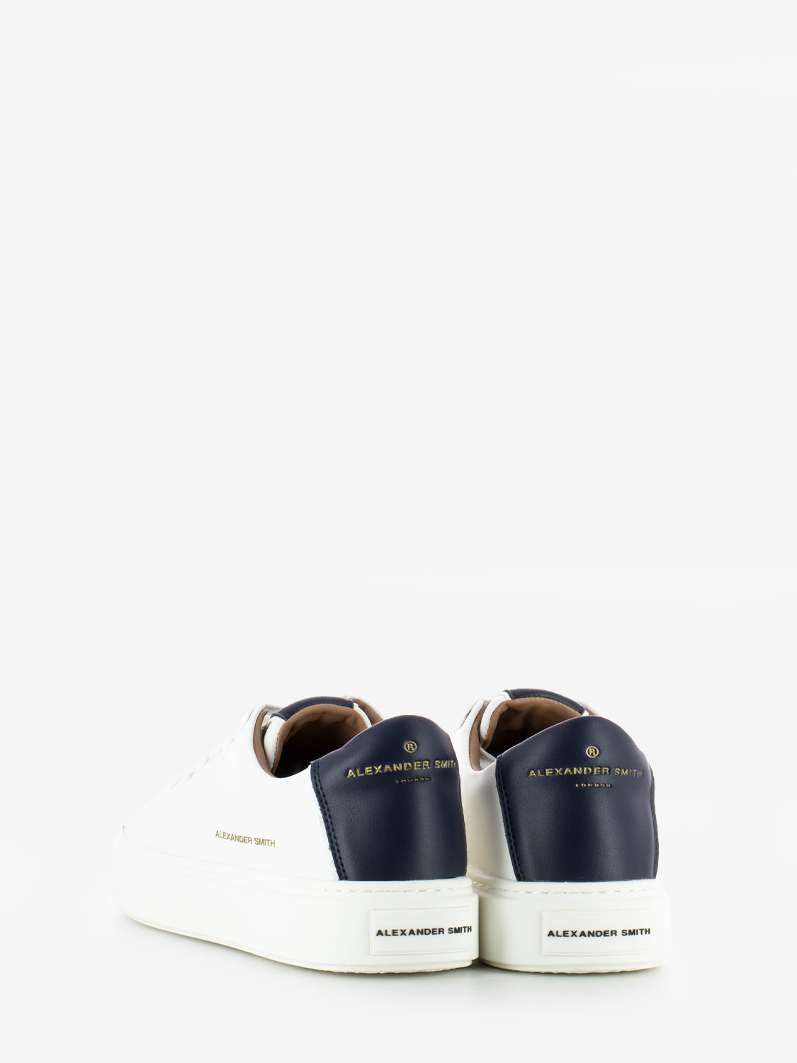 Sneakers London white / blue