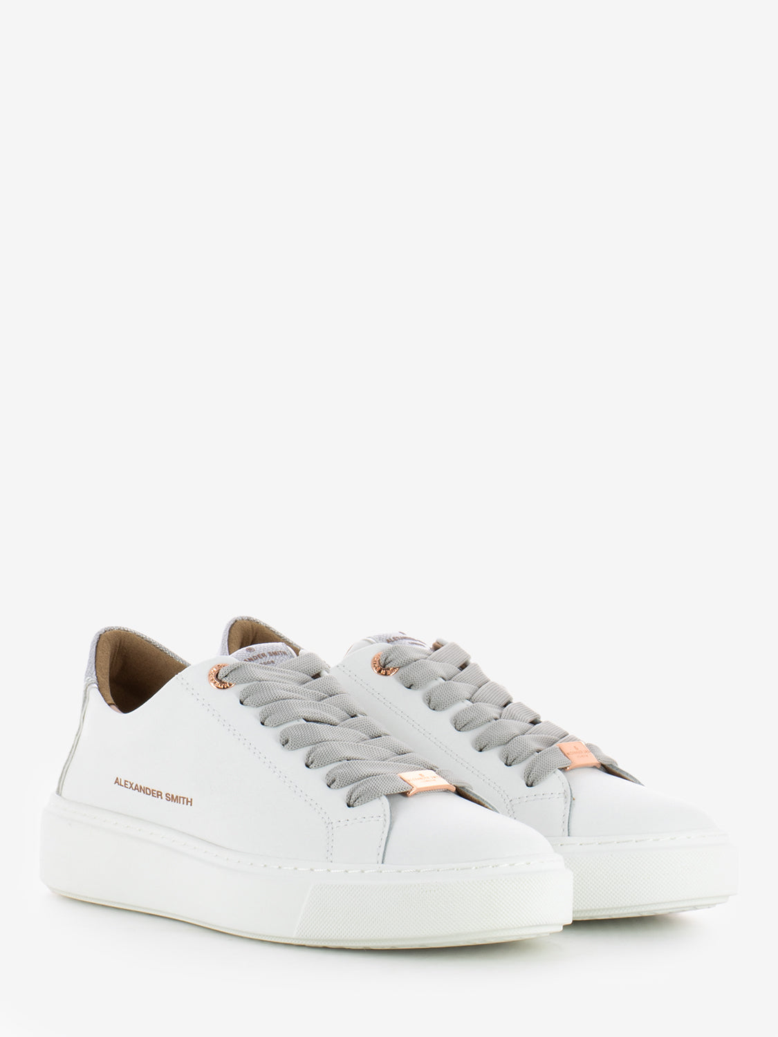 Sneakers London white / silver