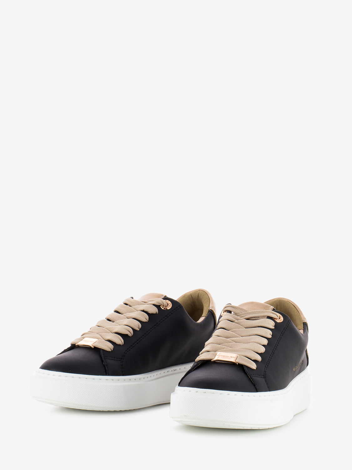 Sneakers London Woman black copper