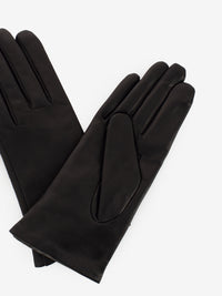 Black nappa gloves