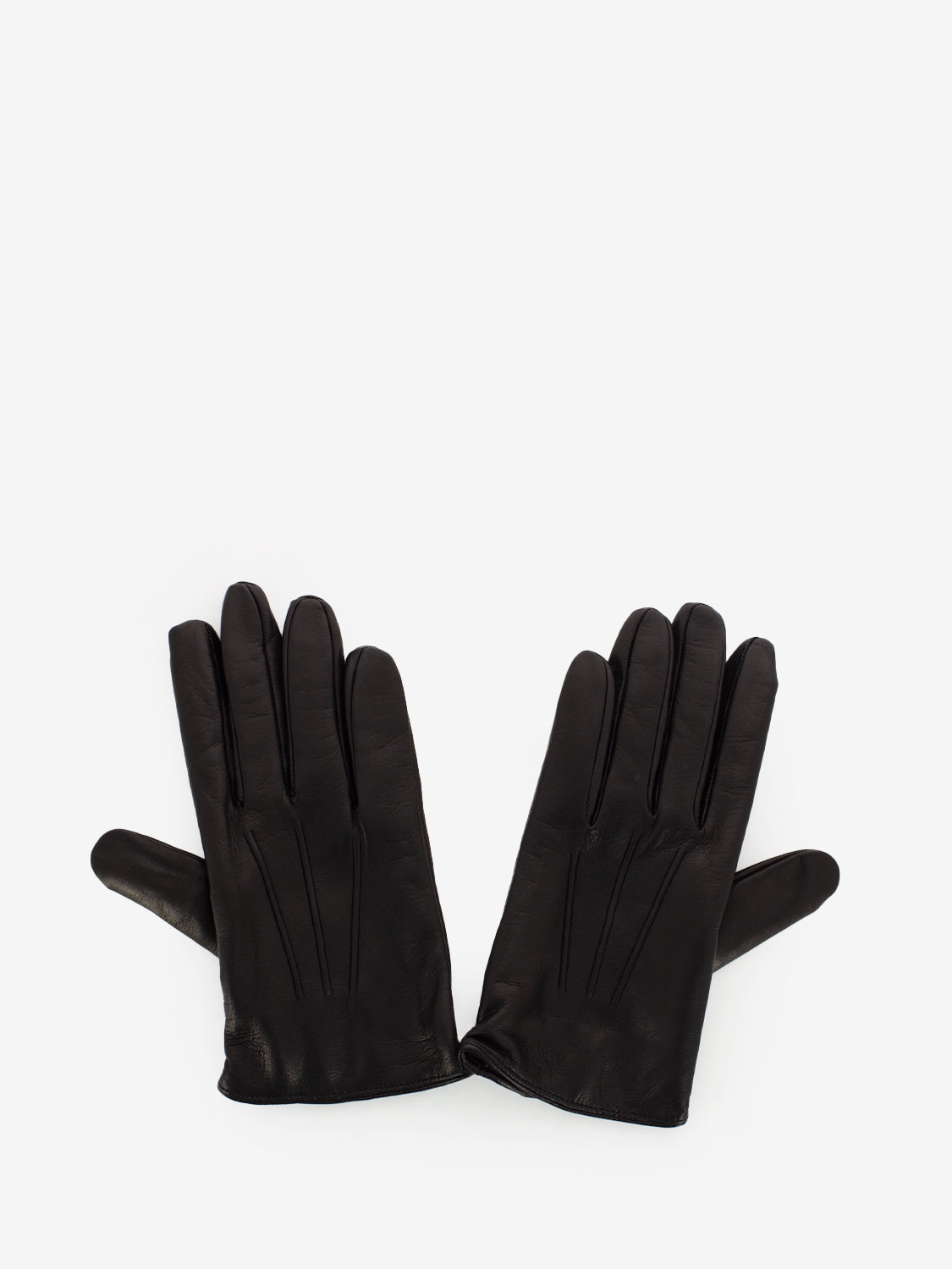 Black nappa gloves
