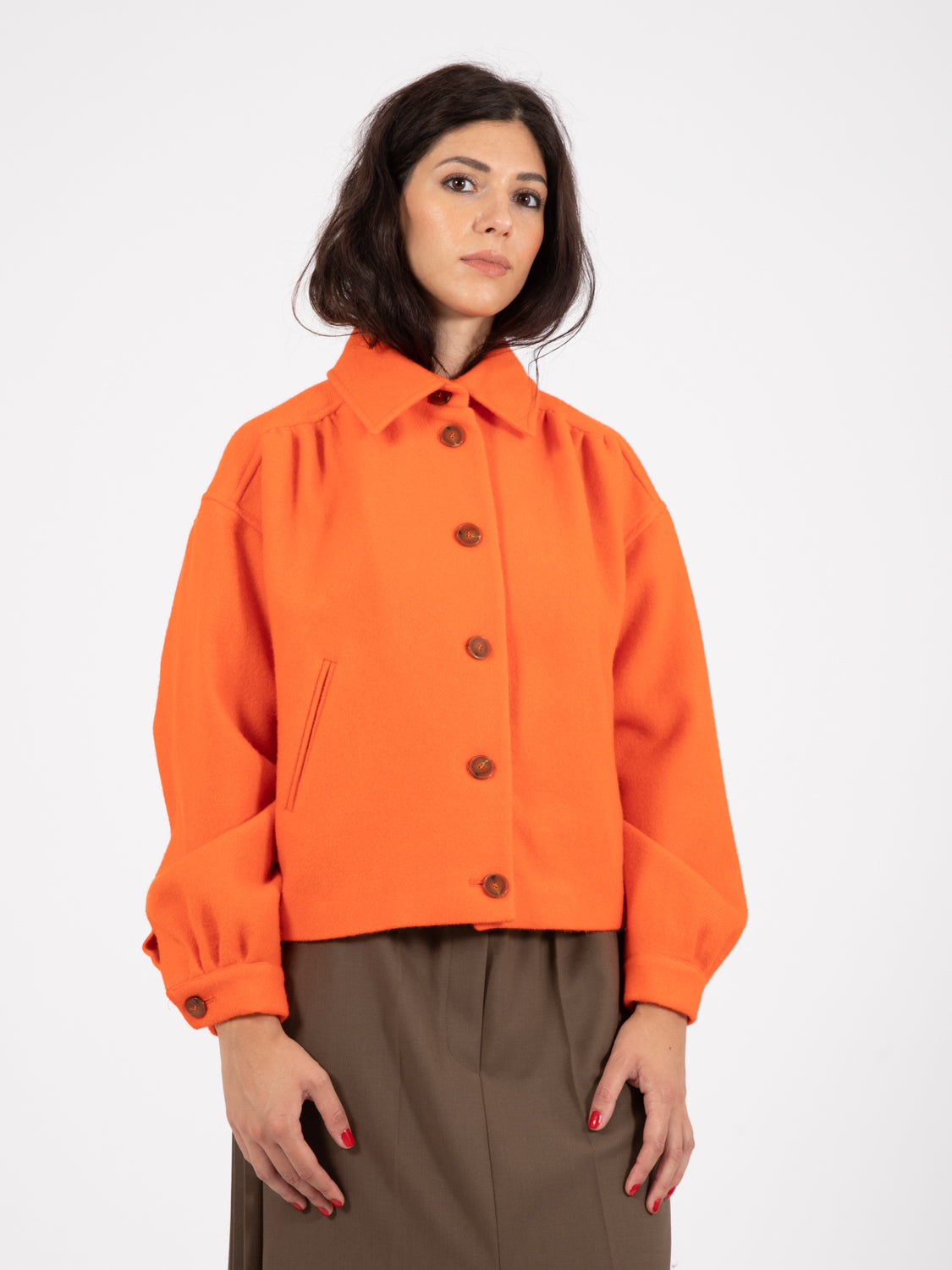 Traditional Bomb Orange Coat