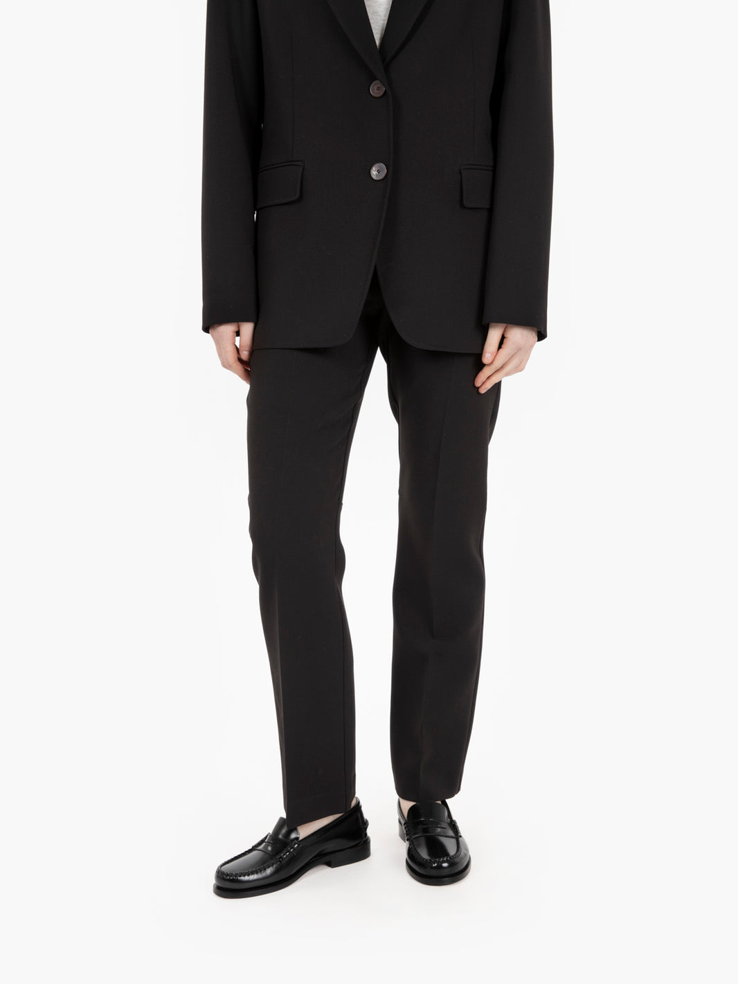 URBAN DAILY FLARE BLACK PANTS 165140_NE