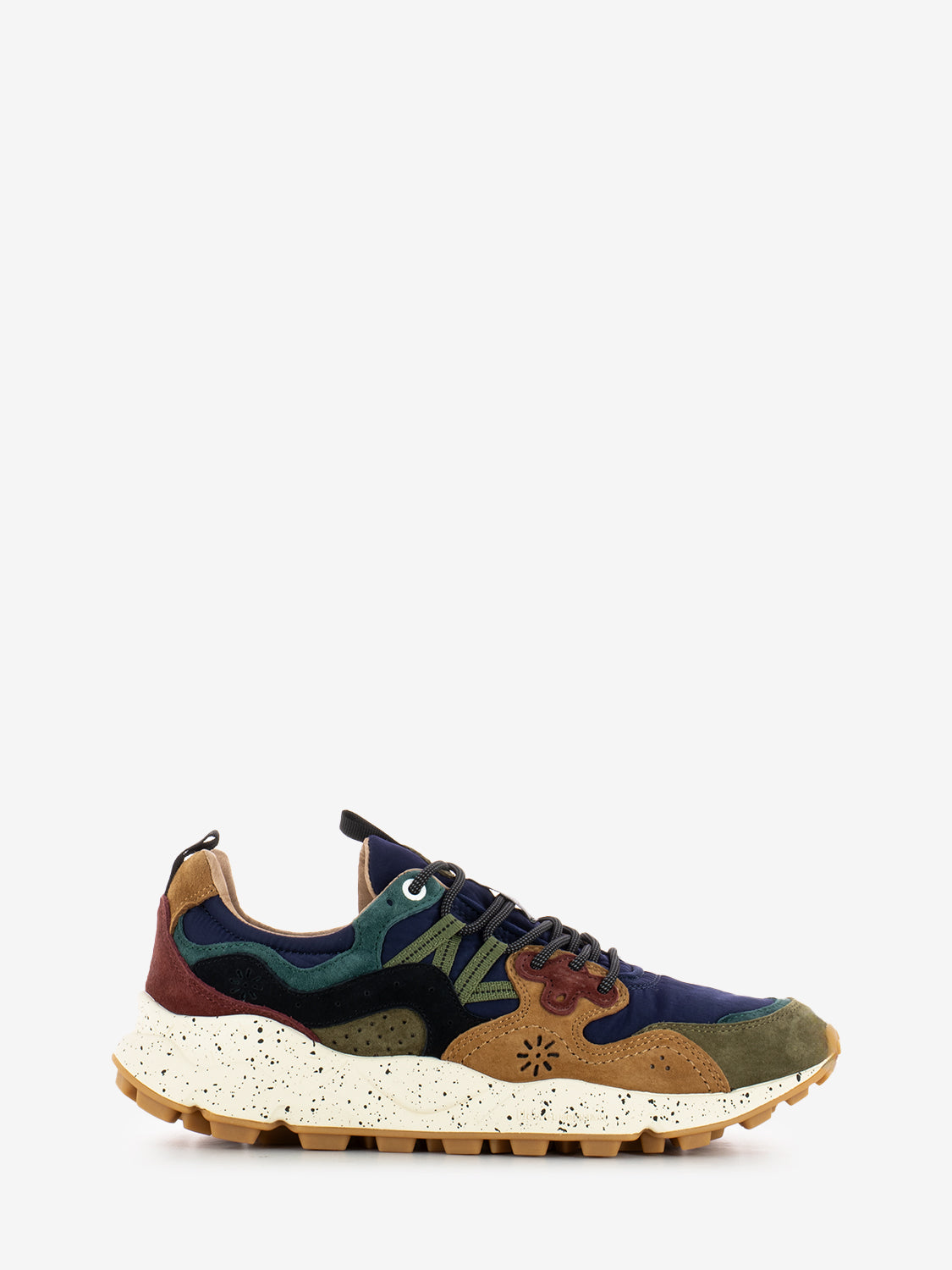Yamano 3 suede e nylon deep mud / light brown / navy