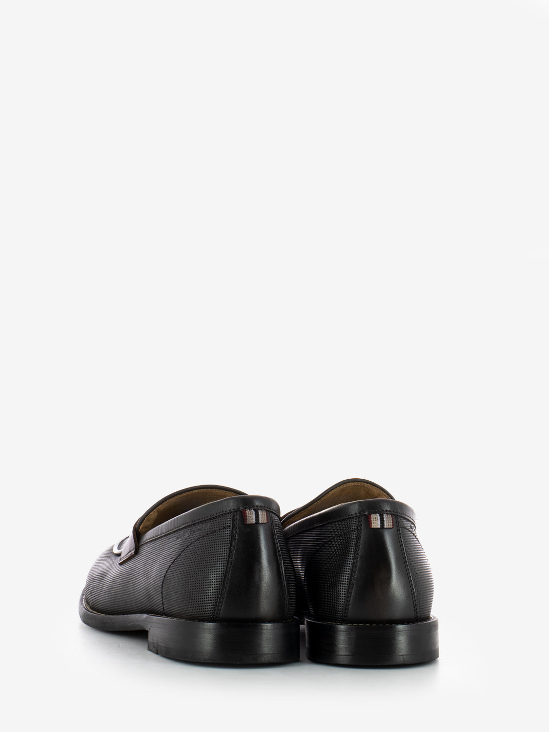 Mocassini in pelle fascia penny brown