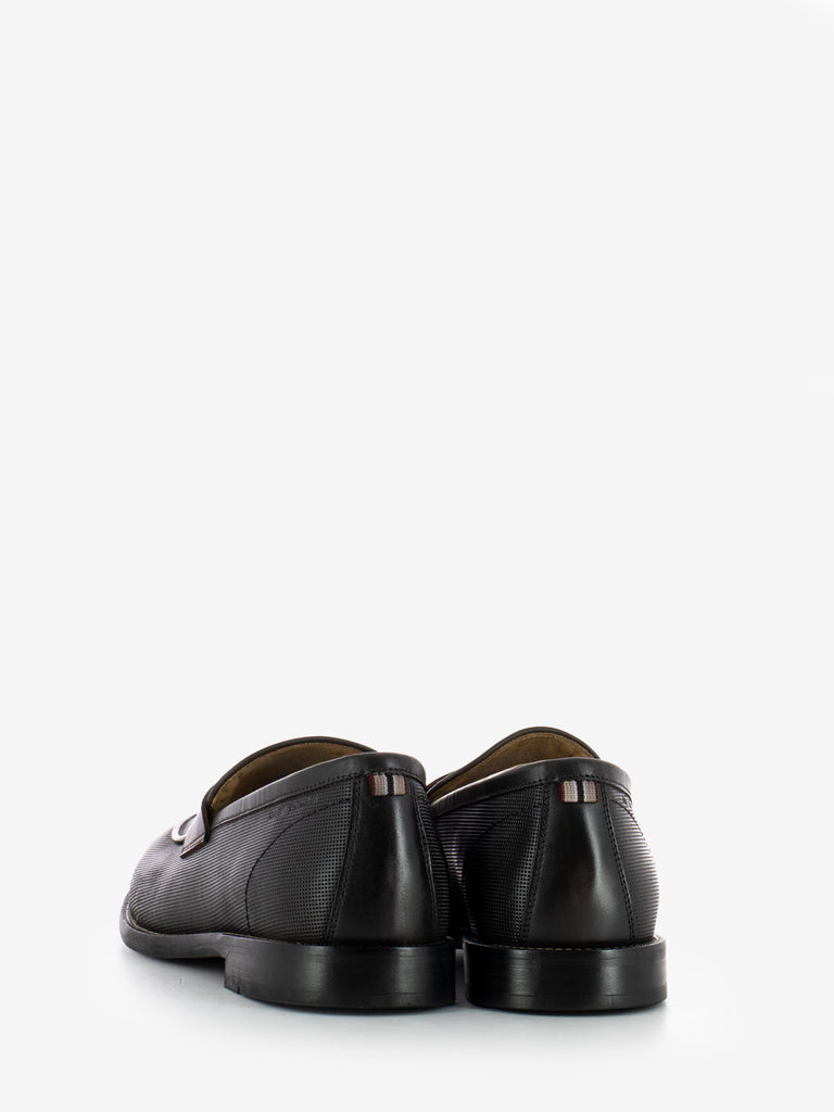 AMBITIOUS - Mocassini in pelle fascia penny brown