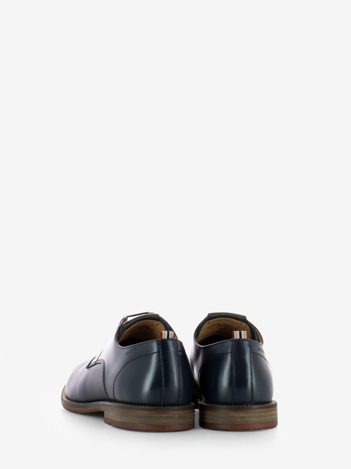 Navy Derby Casual Shoe
