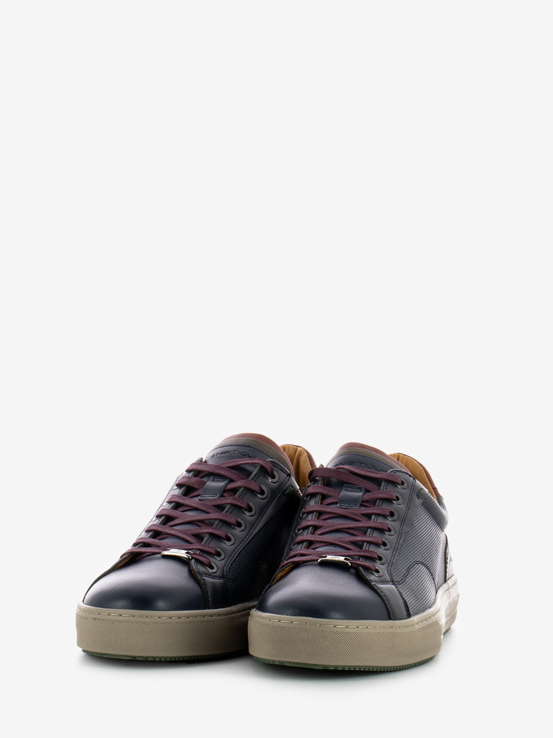 Casual navy sneakers