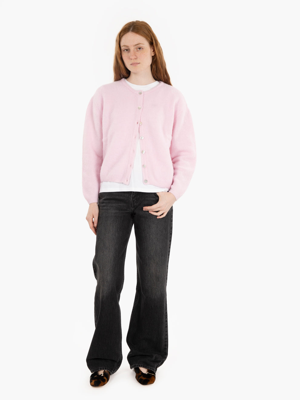 Cardigan Dragee chine sugared almond melange