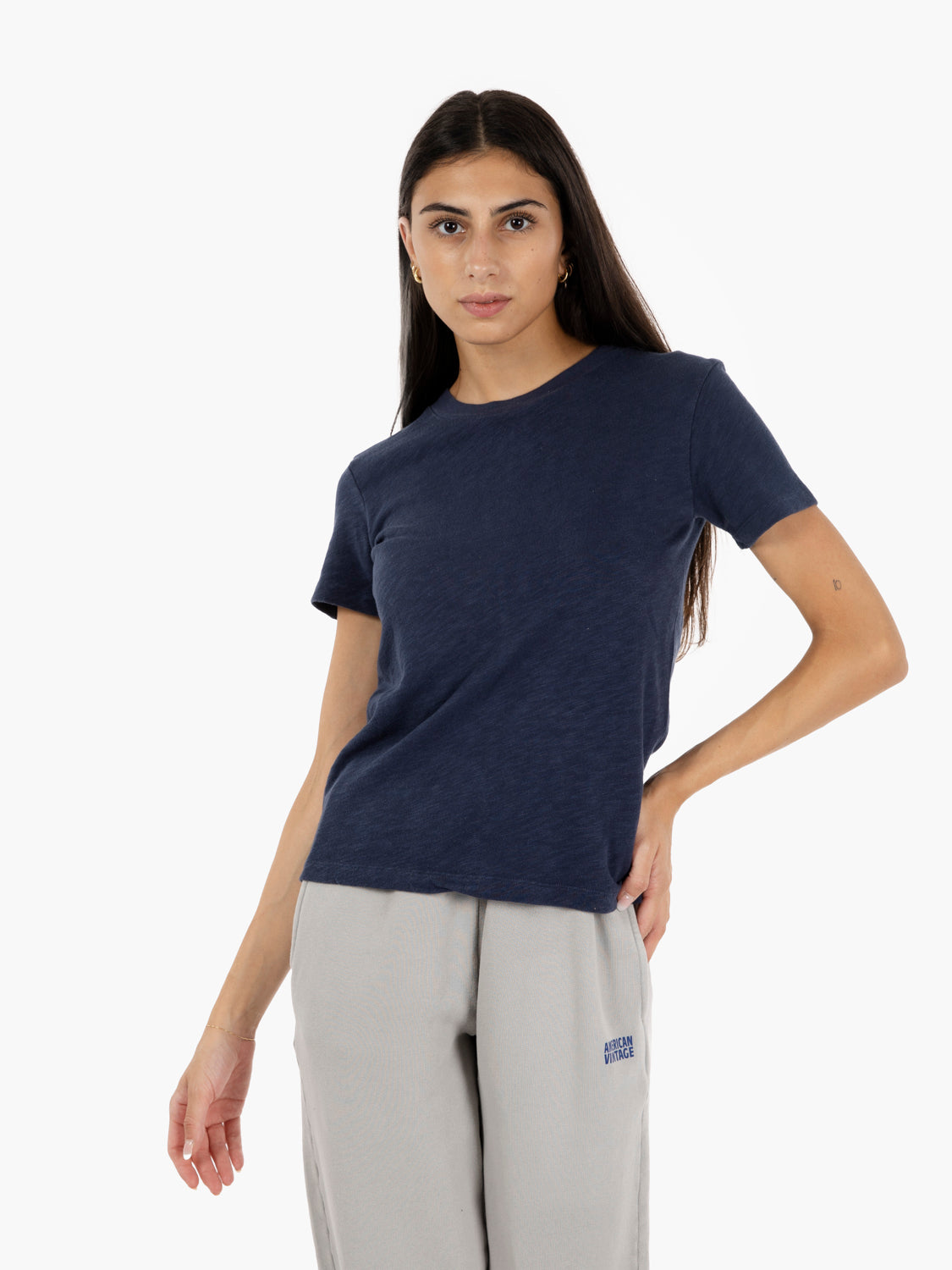 T-shirt Ajuste blu navy