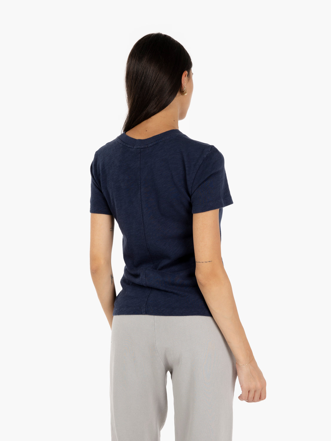 T-shirt Ajuste blu navy